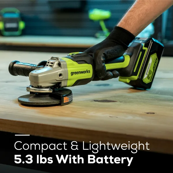 24V Brushless Impact Driver & Angle Grinder Combo Kit w/ (2) 2.0Ah Batteries & Charger