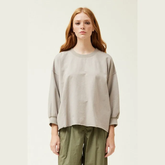 3/4 Sleeve French Terry Top