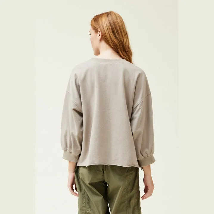3/4 Sleeve French Terry Top