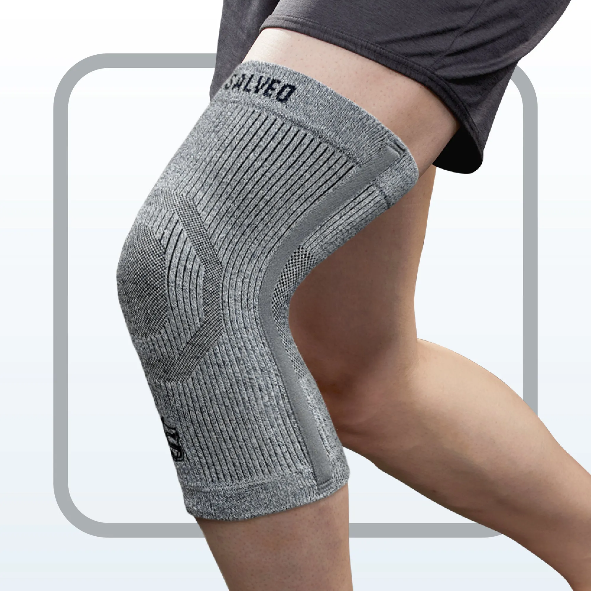 3D Knit Knee Sleeve/Brace S-SUPPORT (Pair)