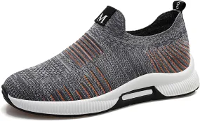 8cm Men's Elevator Shoes Men's Casual Mesh Trainers Lightweight Breathable Lace Up Sports Mens Sneaker Boots Size 13