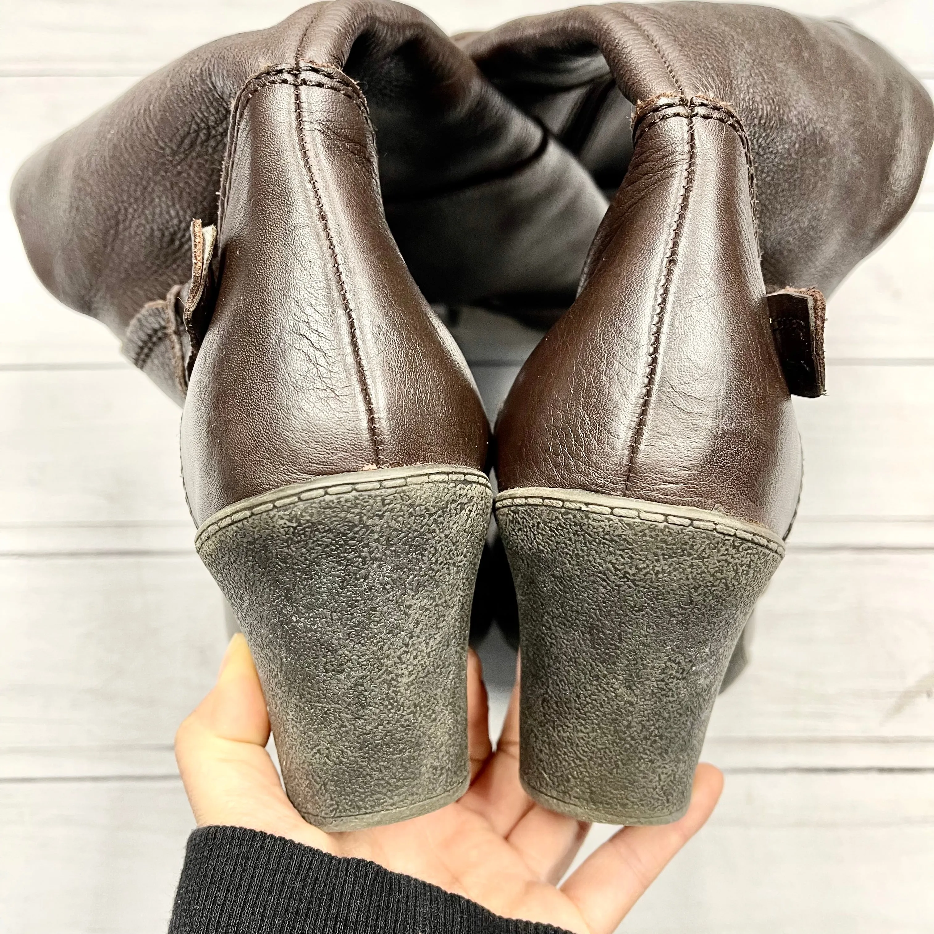 Boots Knee Heels By Easy Spirit  Size: 8