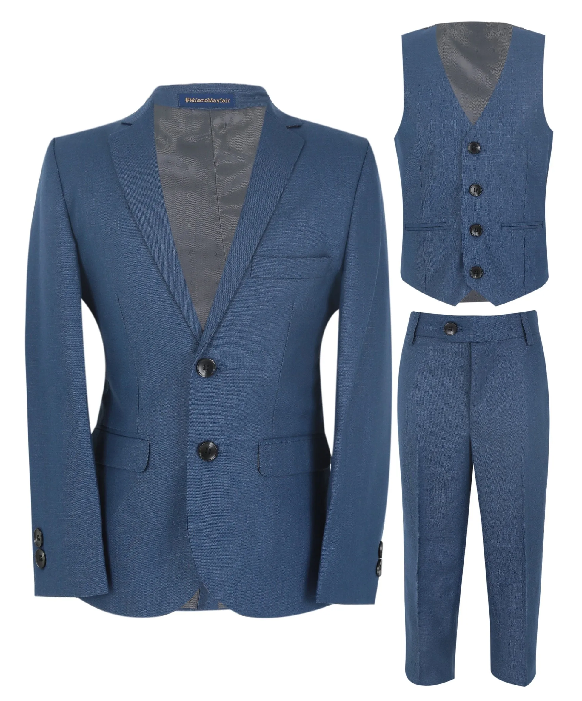 Boys Formal Suit Set - Blue