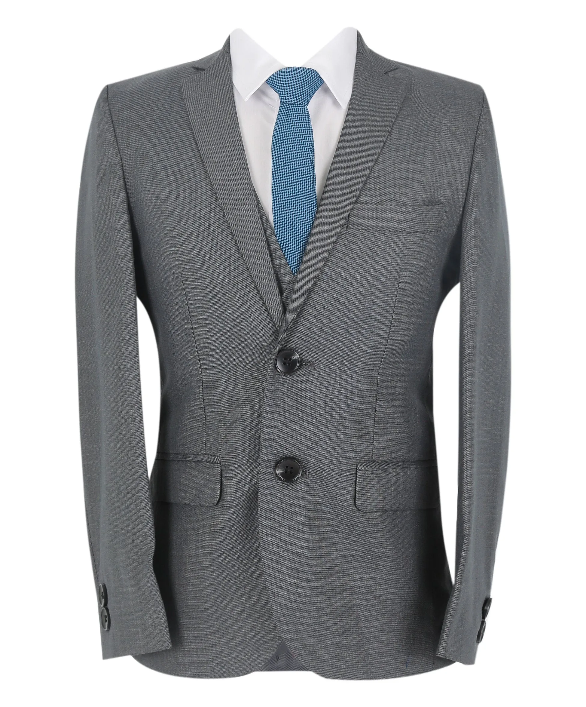 Boys Formal Suit Set - Grey