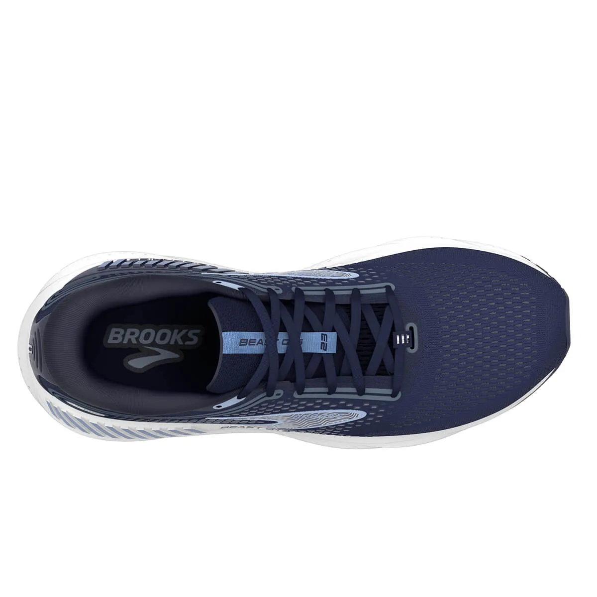 Brooks Beast GTS 23 Mens Running Shoes - Peacoat/Blue/White Colorway