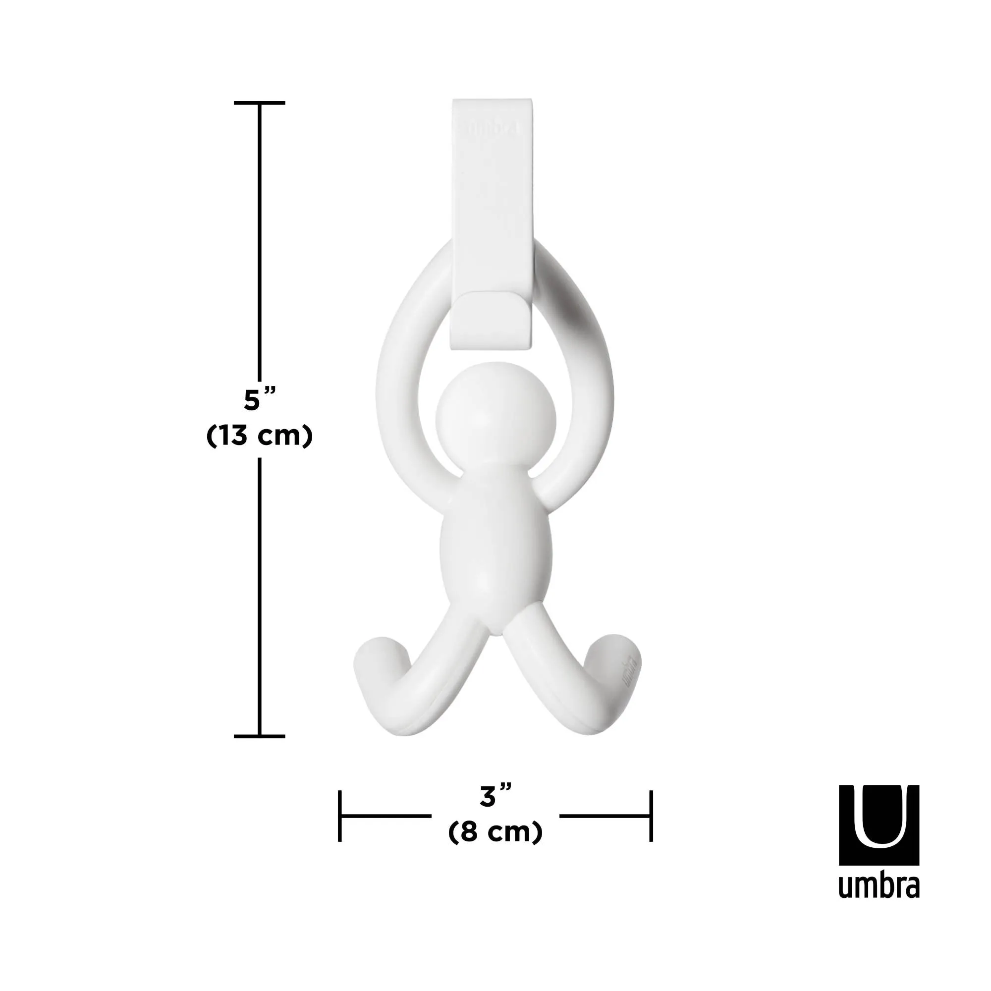 Buddy Over The Cabinet Hooks, Set of 2