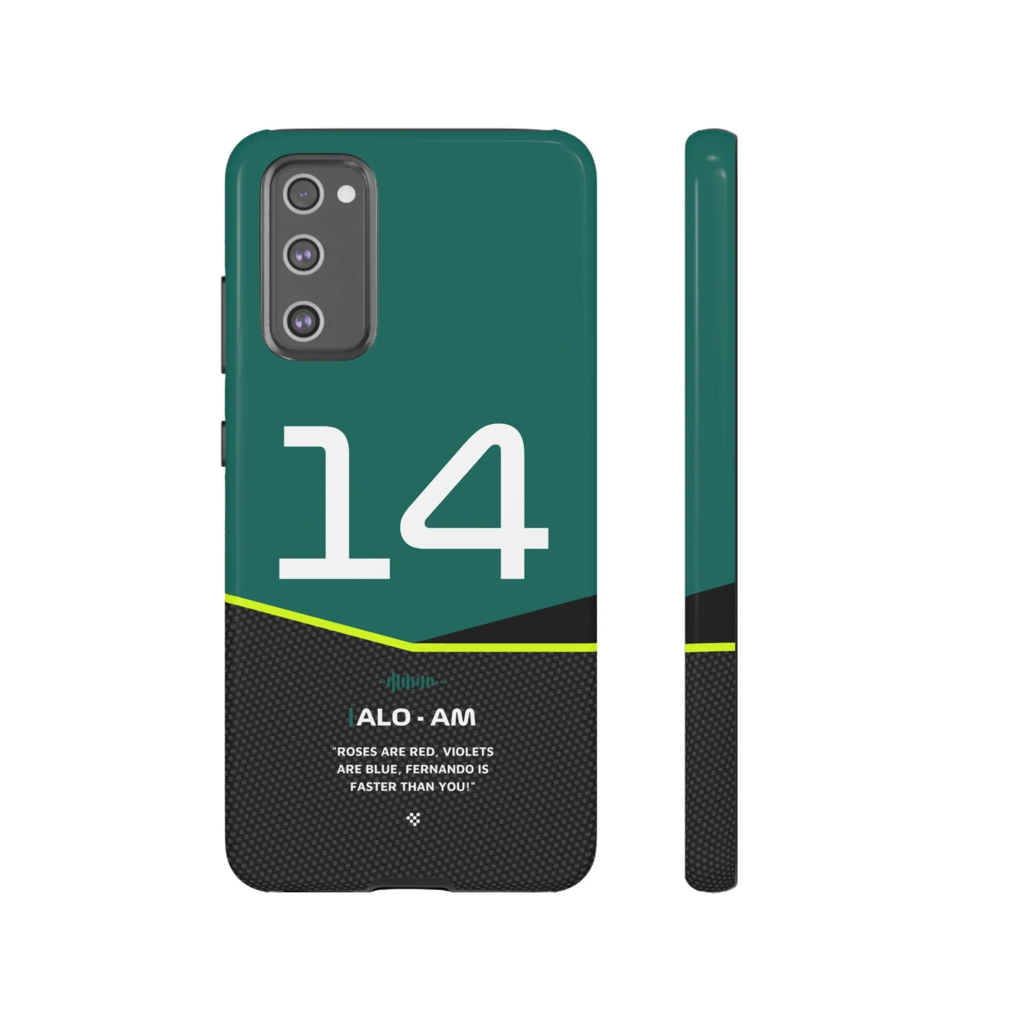 Fernando Alonso F1 Car Phone Case 2024