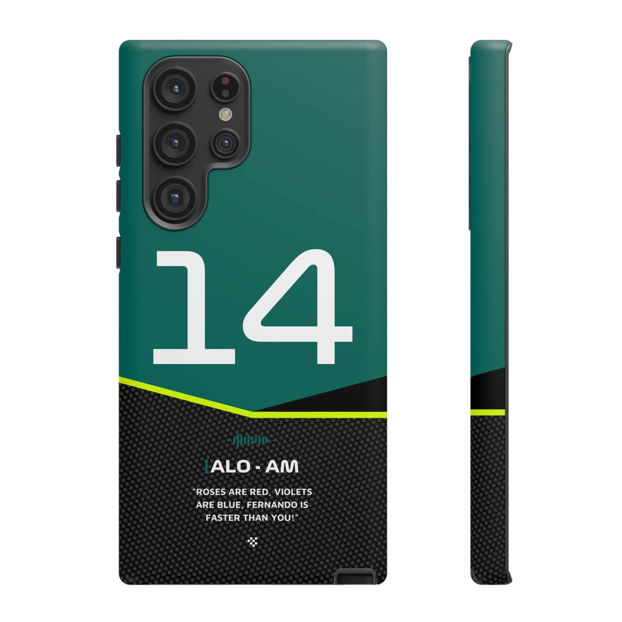 Fernando Alonso F1 Car Phone Case 2024