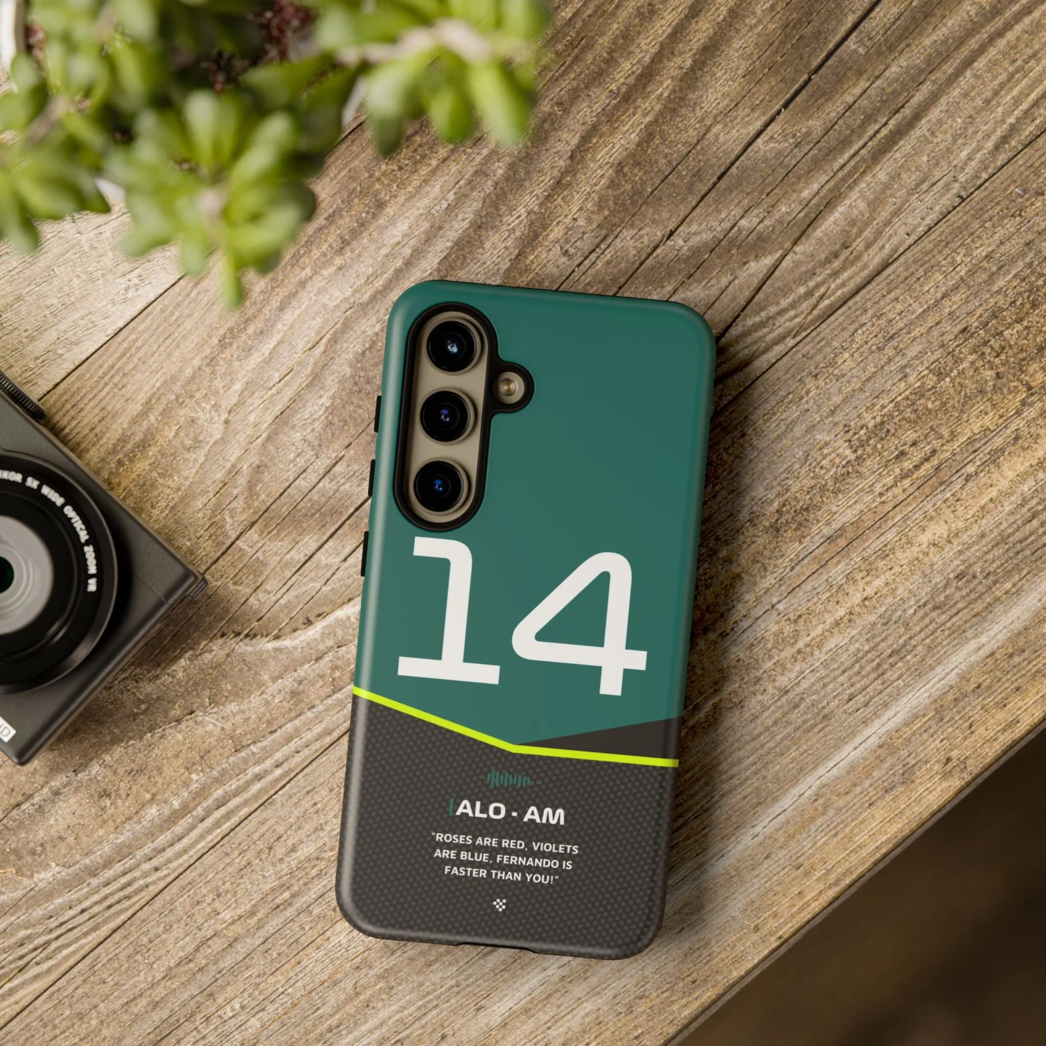 Fernando Alonso F1 Car Phone Case 2024