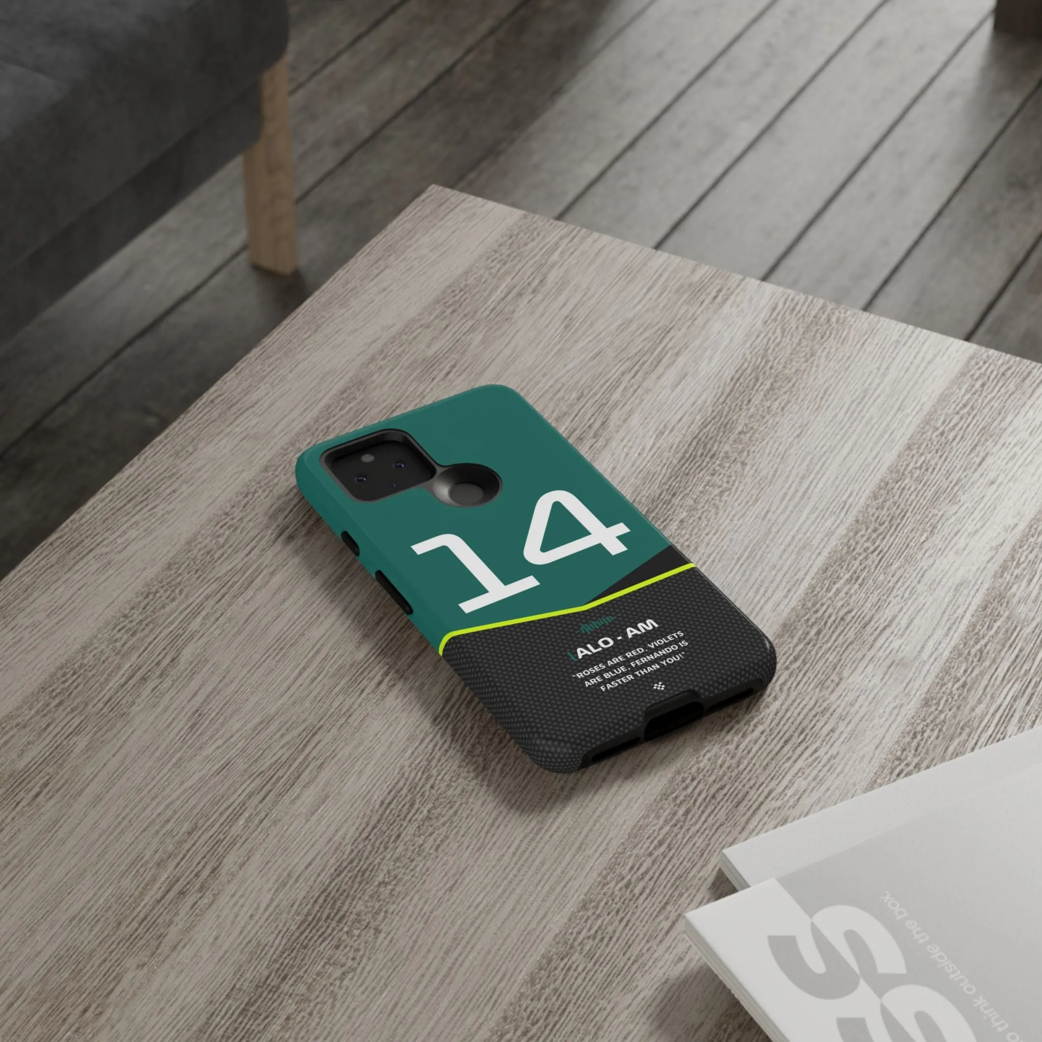 Fernando Alonso F1 Car Phone Case 2024