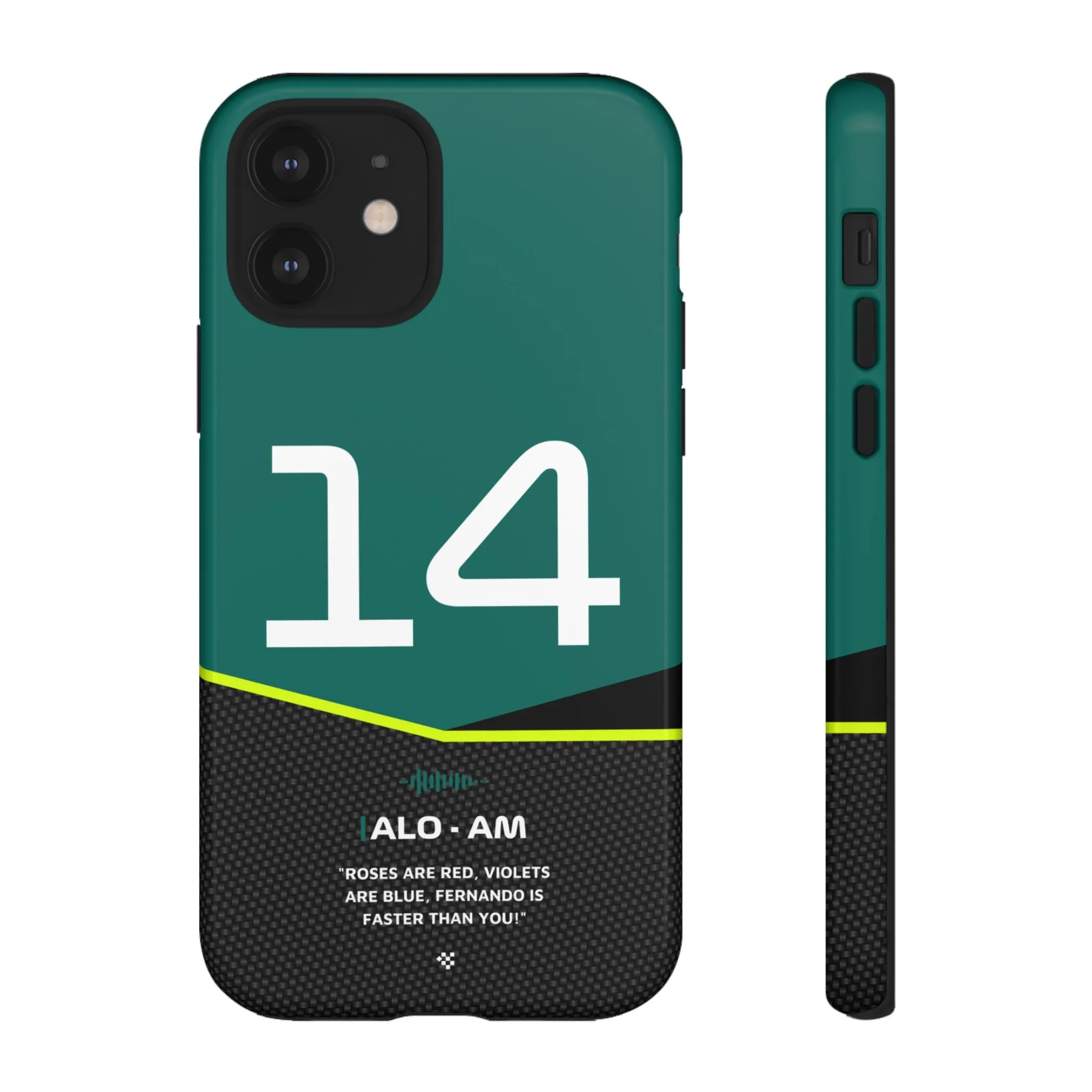 Fernando Alonso F1 Car Phone Case 2024