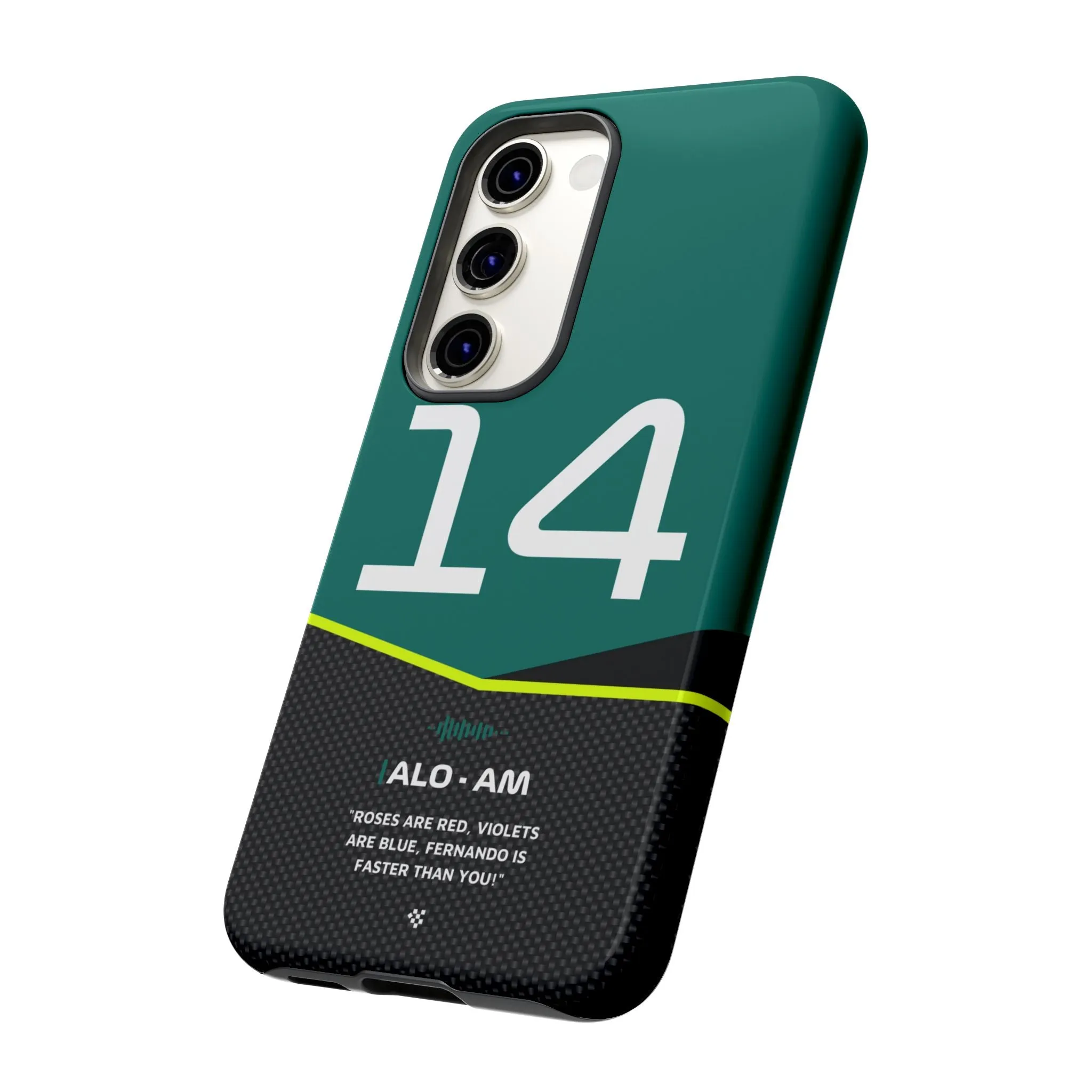 Fernando Alonso F1 Car Phone Case 2024