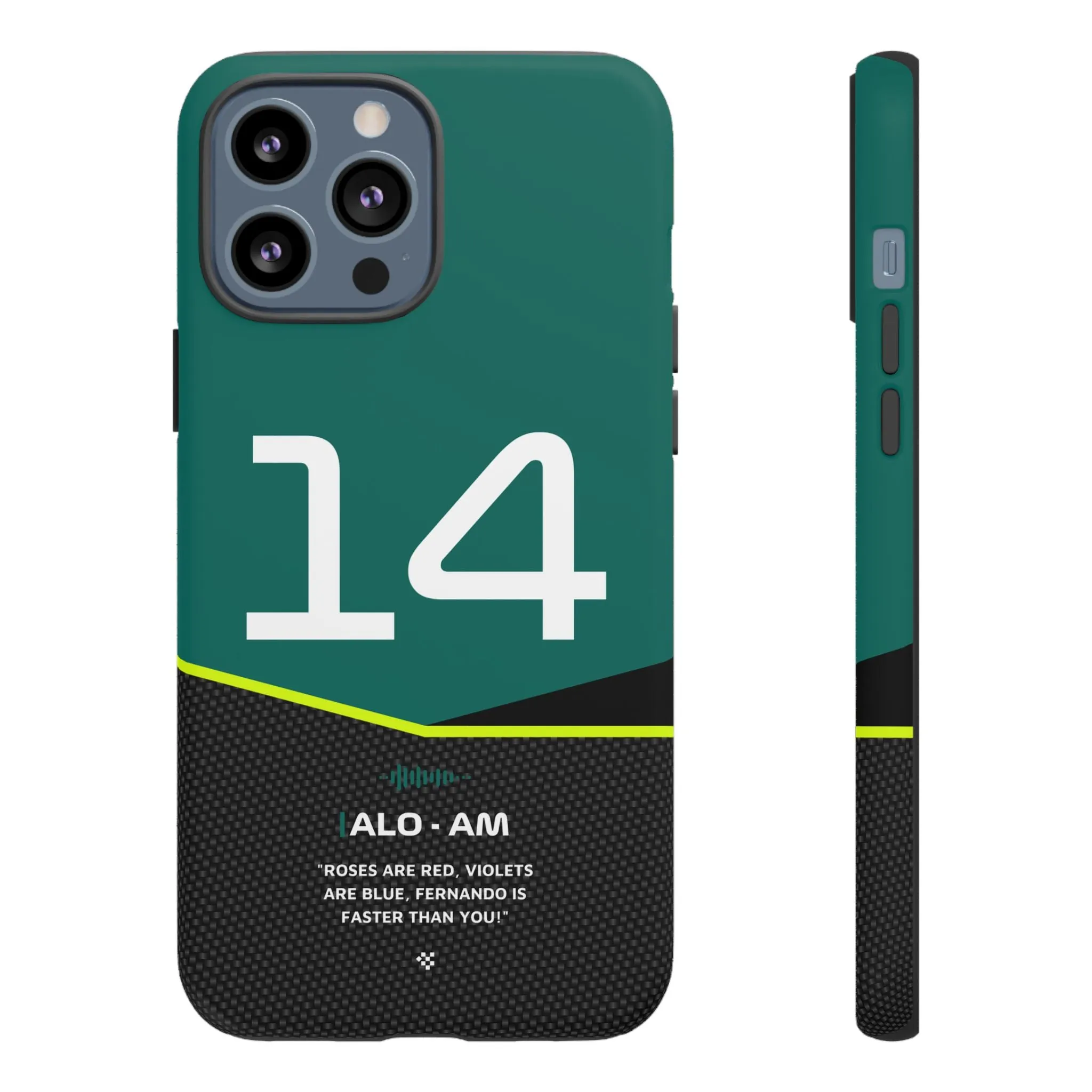 Fernando Alonso F1 Car Phone Case 2024
