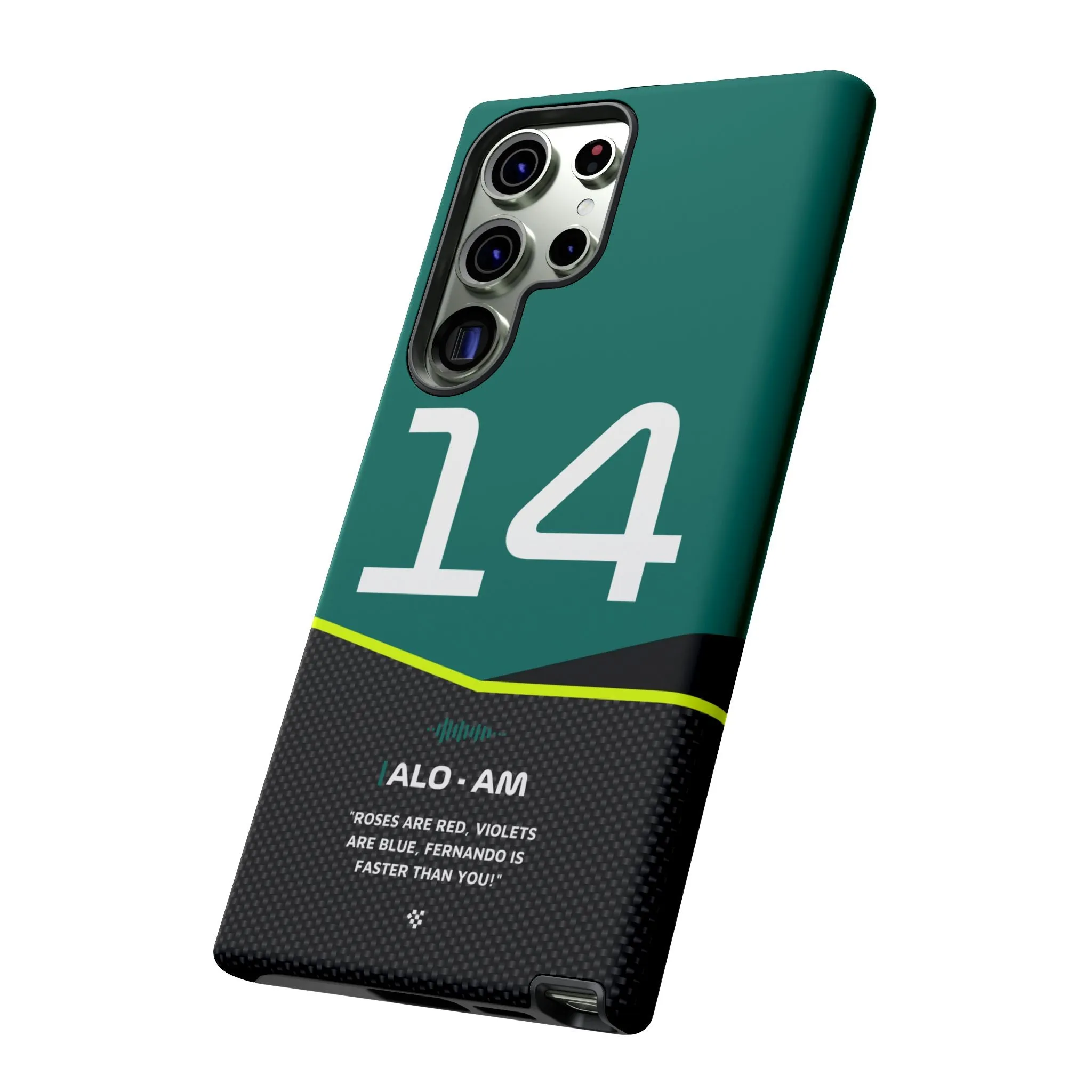 Fernando Alonso F1 Car Phone Case 2024