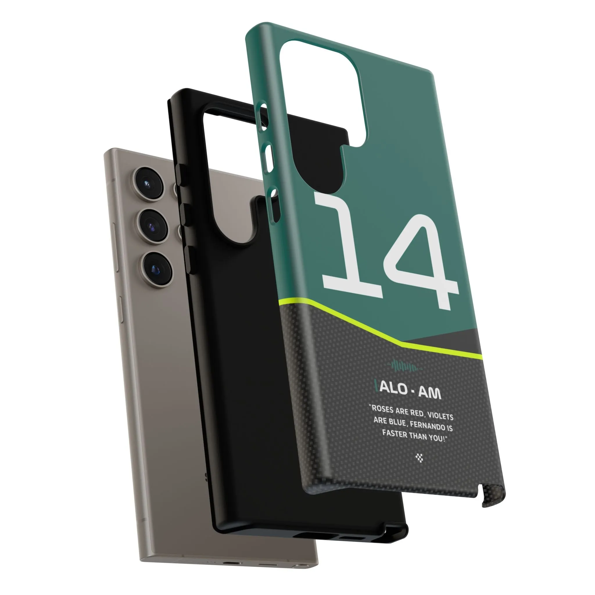 Fernando Alonso F1 Car Phone Case 2024