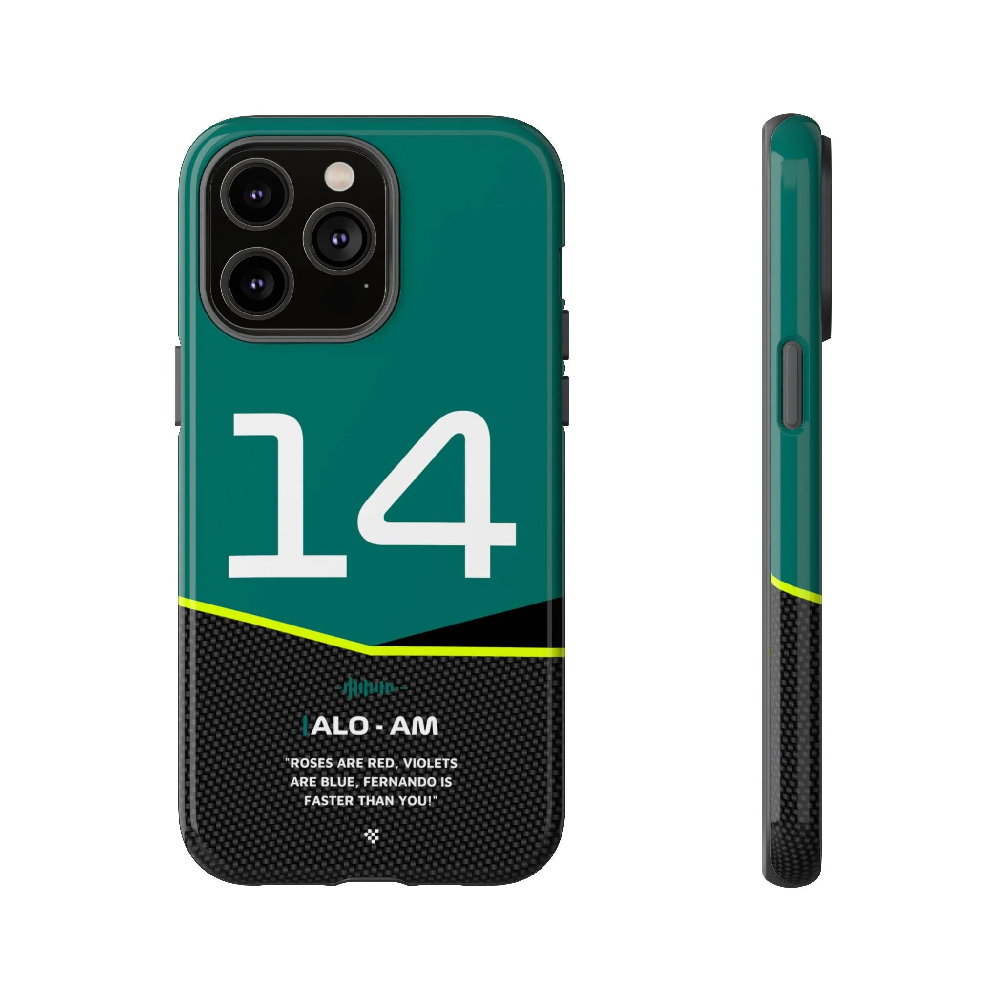 Fernando Alonso F1 Car Phone Case 2024
