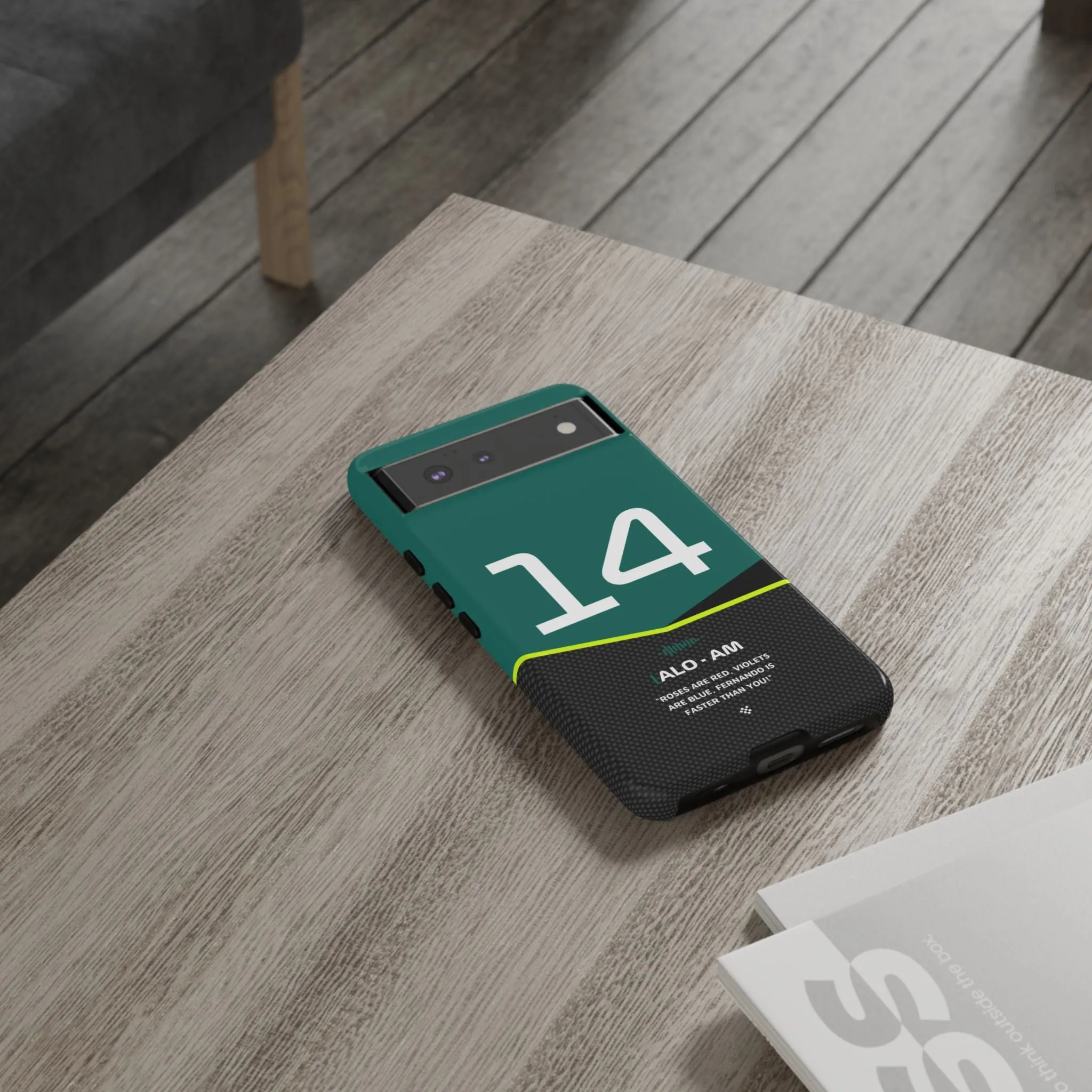 Fernando Alonso F1 Car Phone Case 2024
