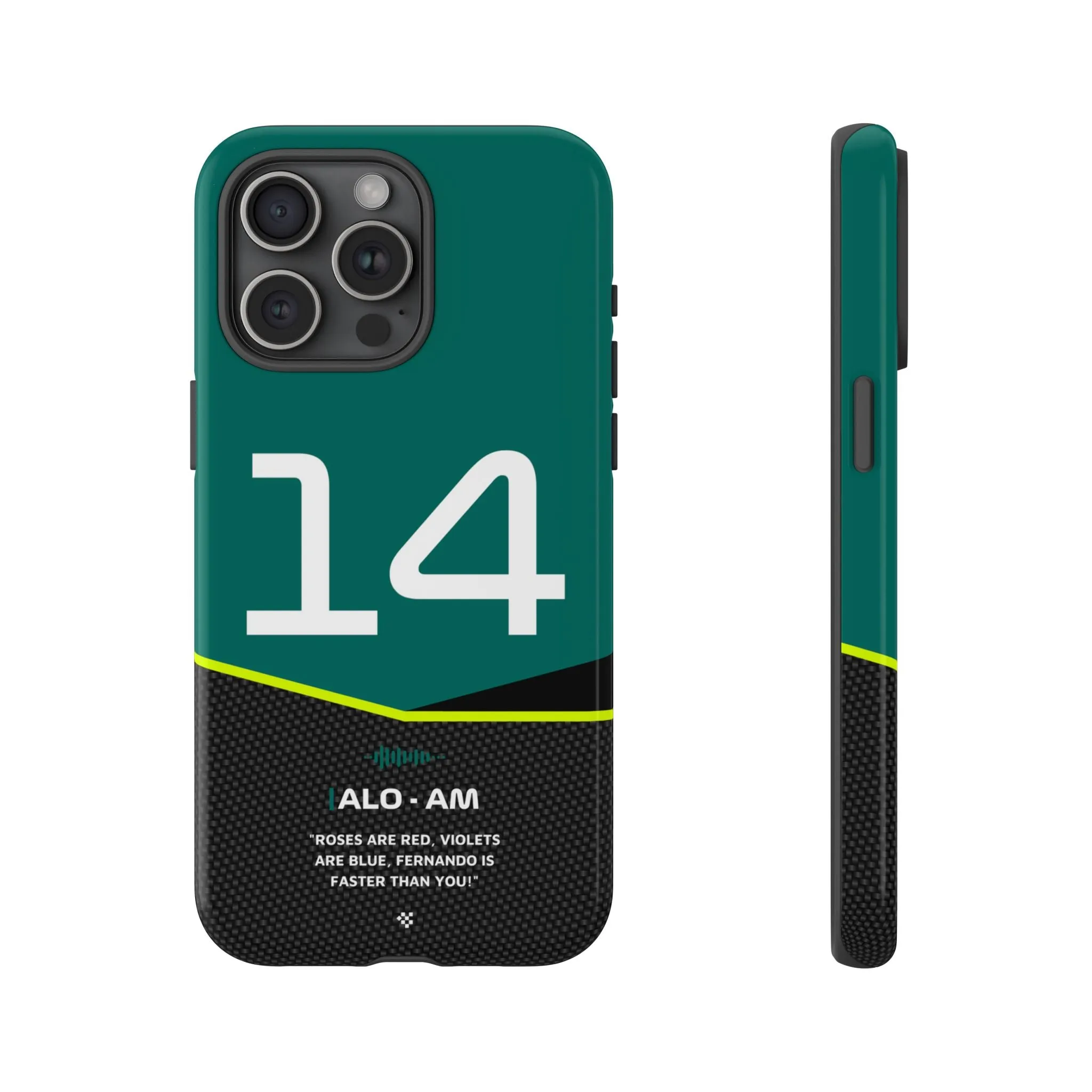 Fernando Alonso F1 Car Phone Case 2024