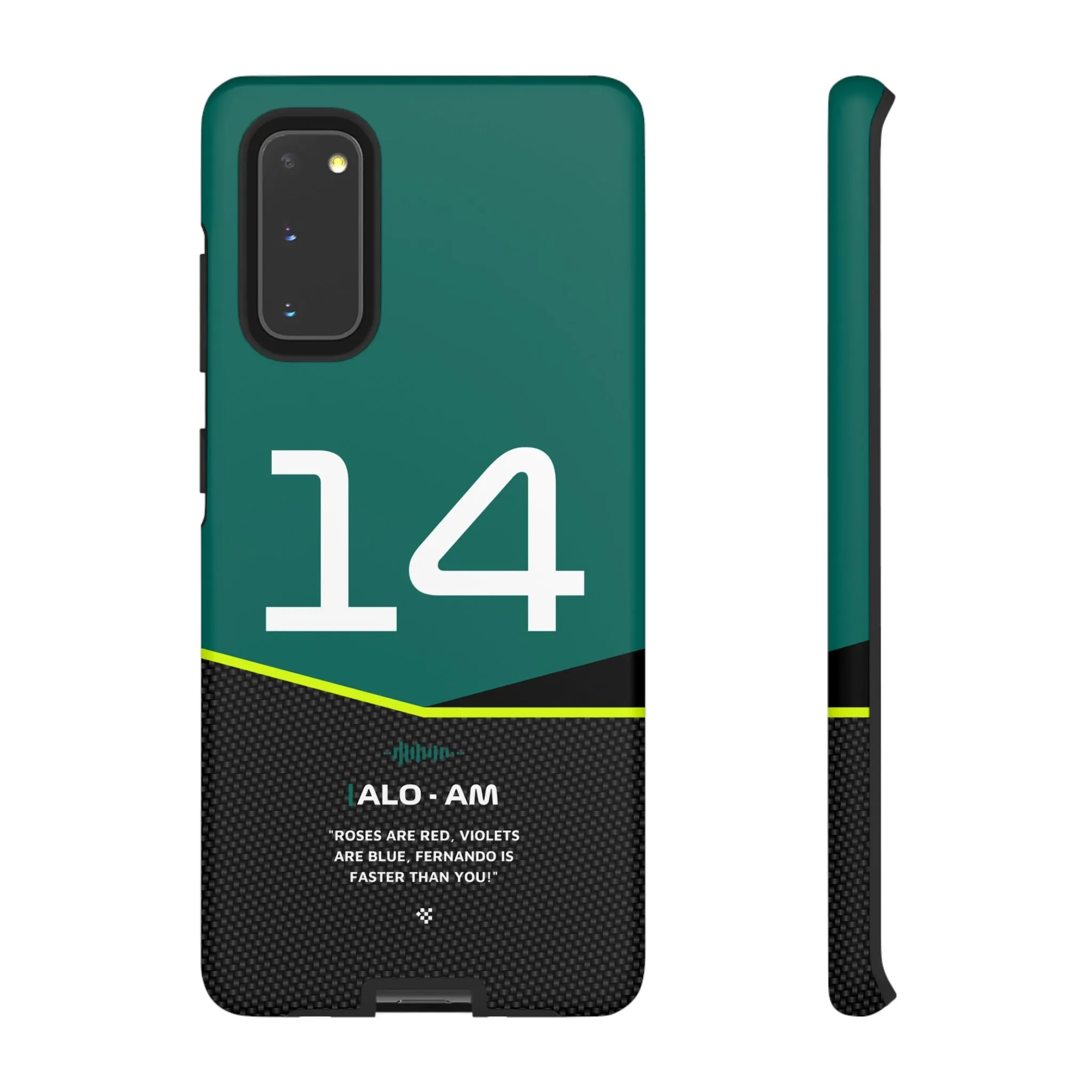 Fernando Alonso F1 Car Phone Case 2024