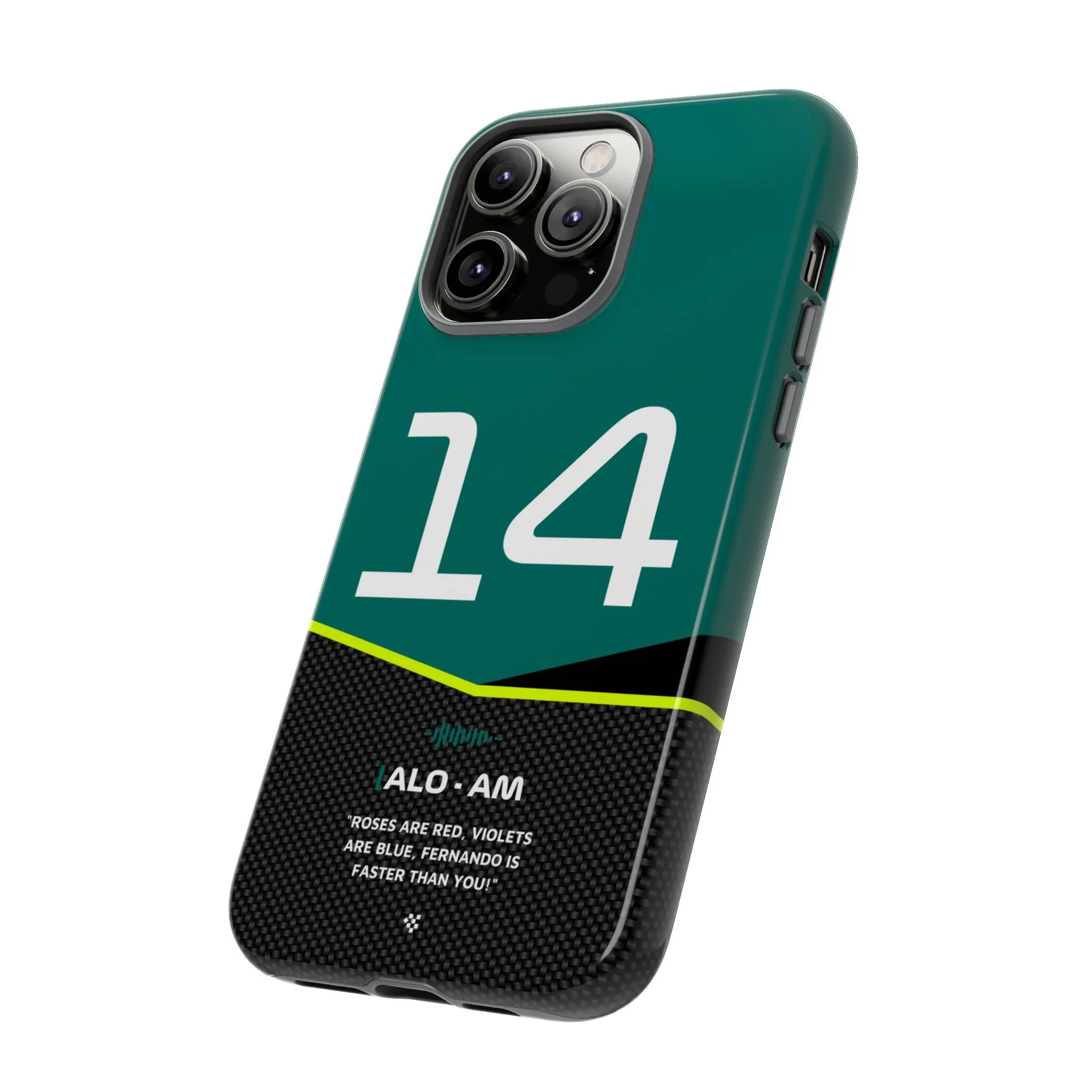 Fernando Alonso F1 Car Phone Case 2024