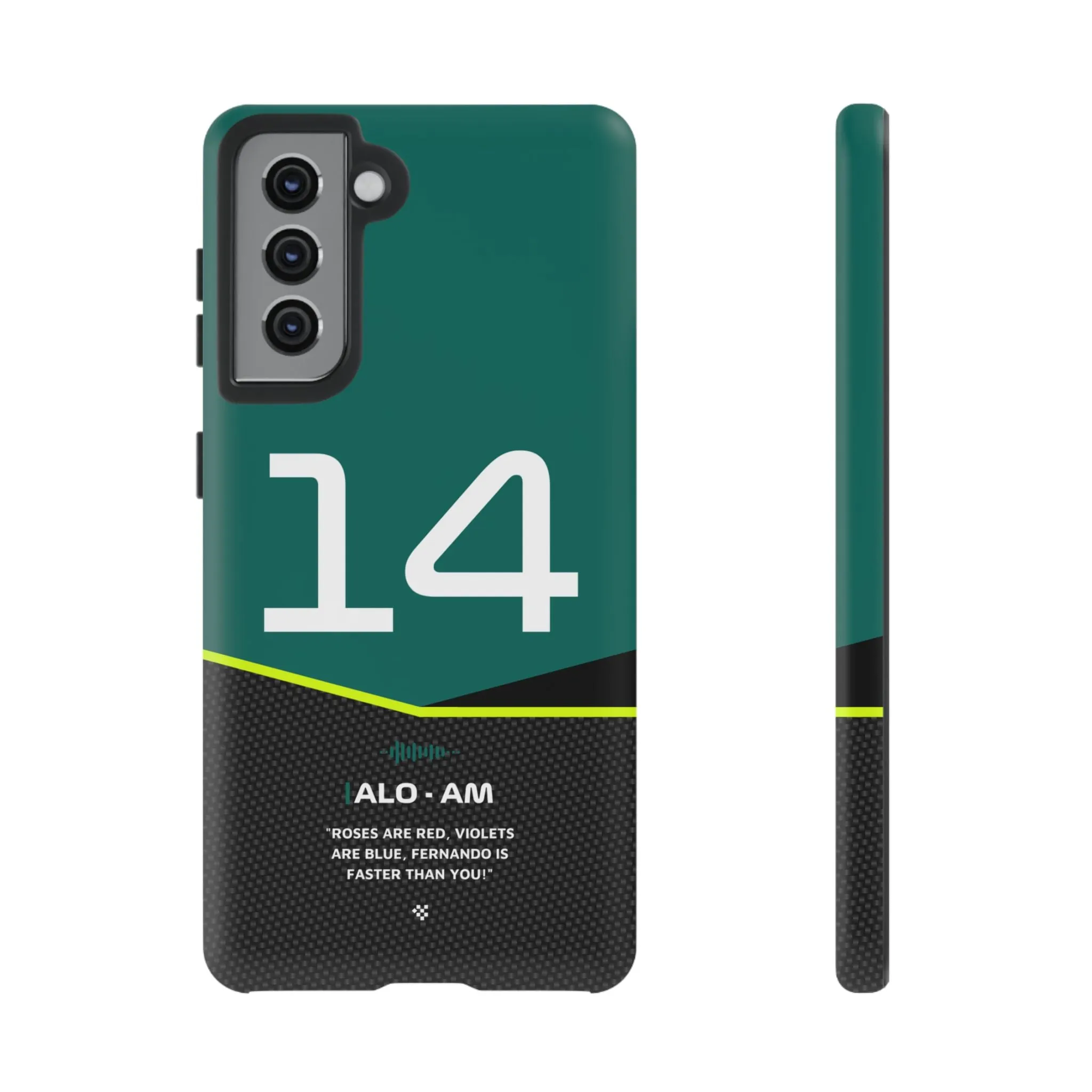 Fernando Alonso F1 Car Phone Case 2024