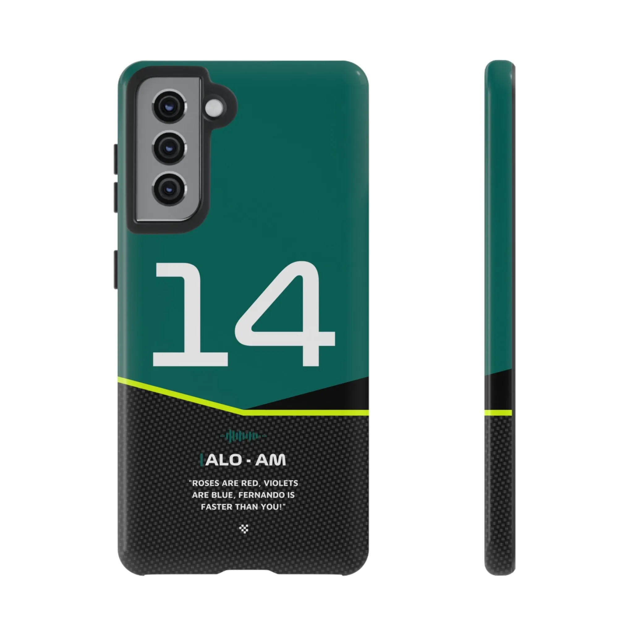 Fernando Alonso F1 Car Phone Case 2024