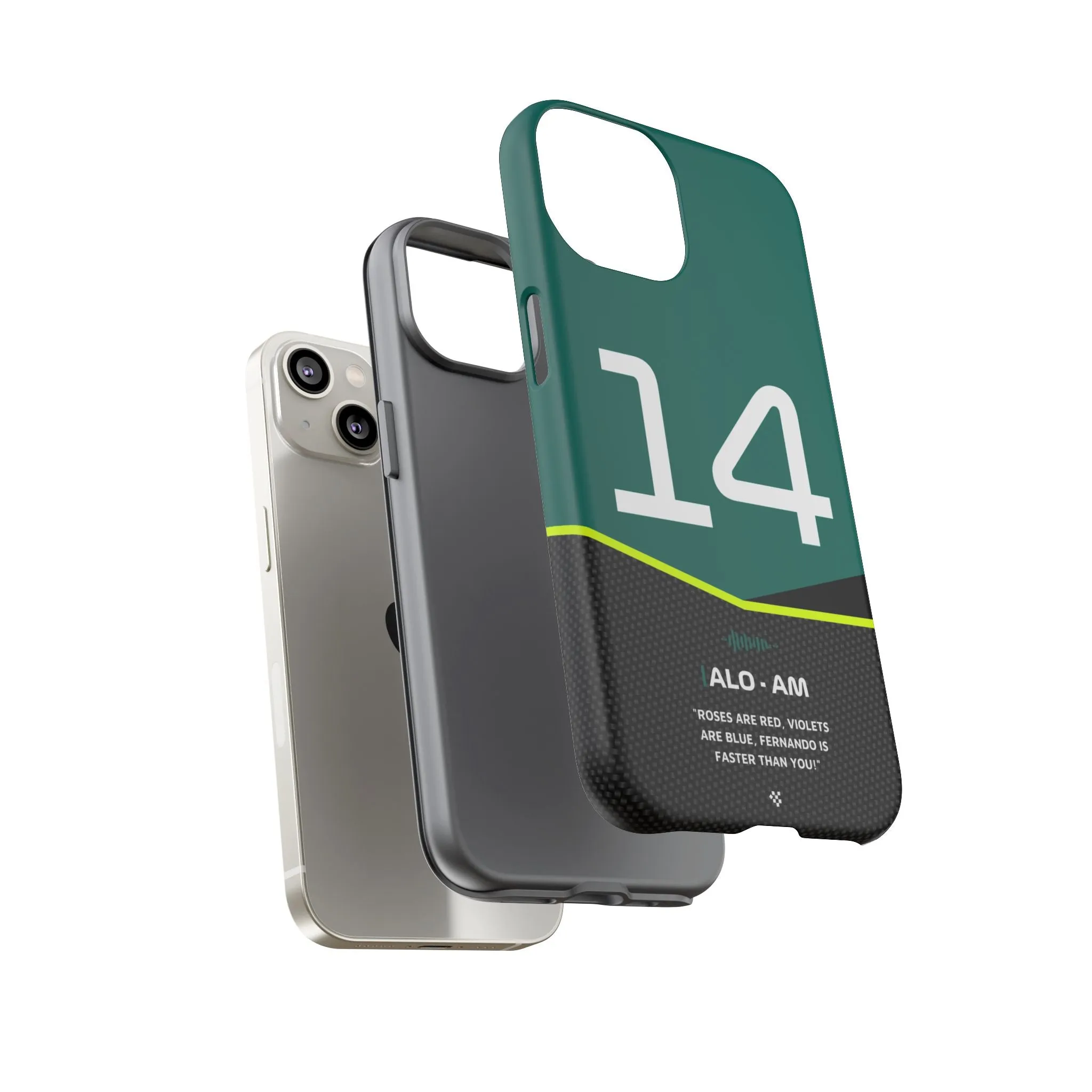 Fernando Alonso F1 Car Phone Case 2024