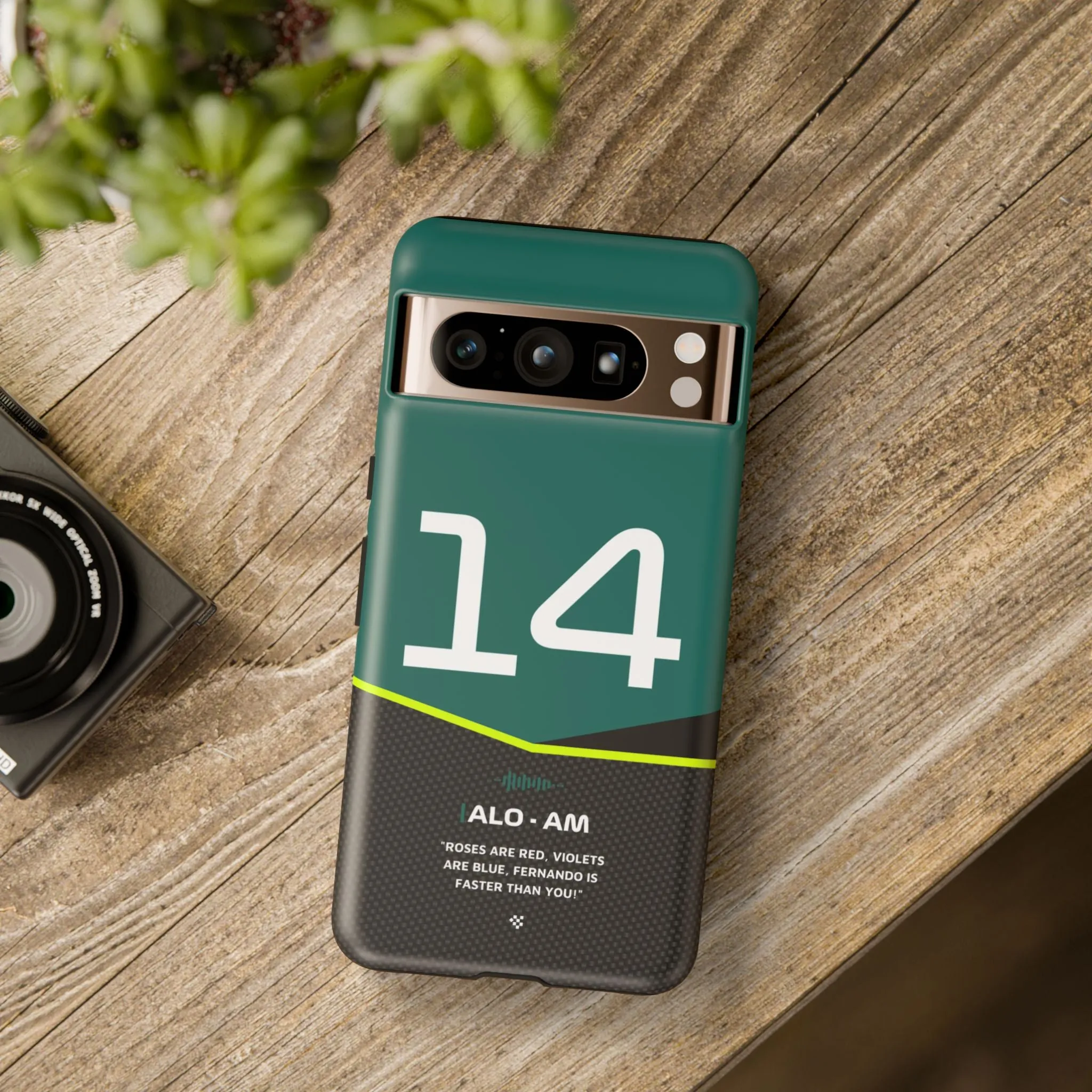 Fernando Alonso F1 Car Phone Case 2024