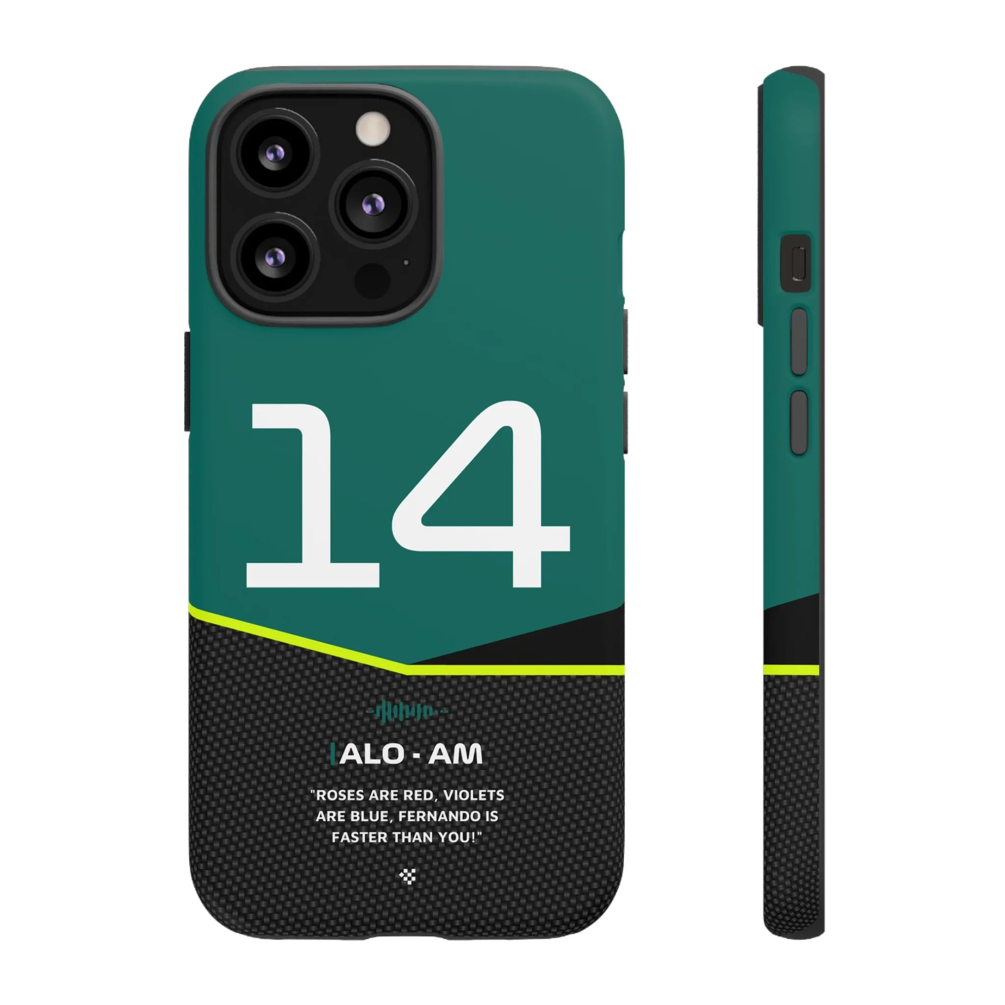 Fernando Alonso F1 Car Phone Case 2024