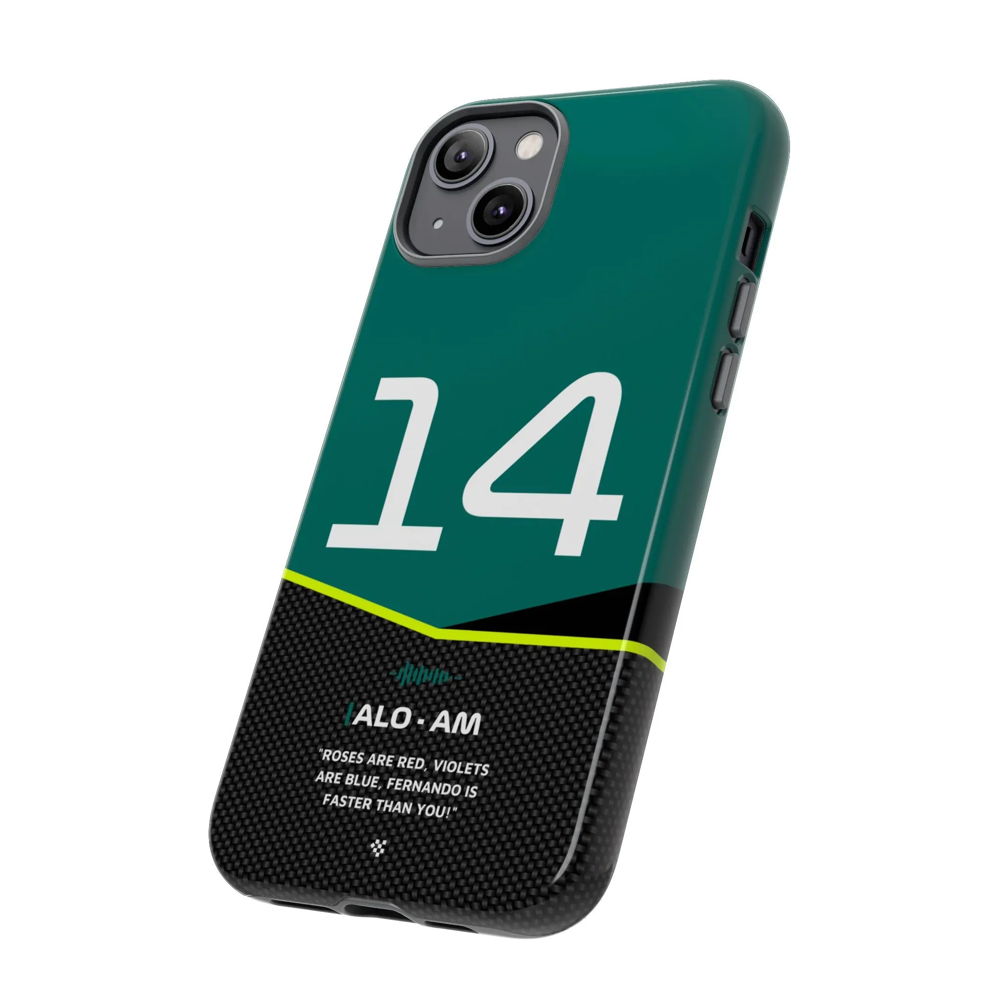 Fernando Alonso F1 Car Phone Case 2024