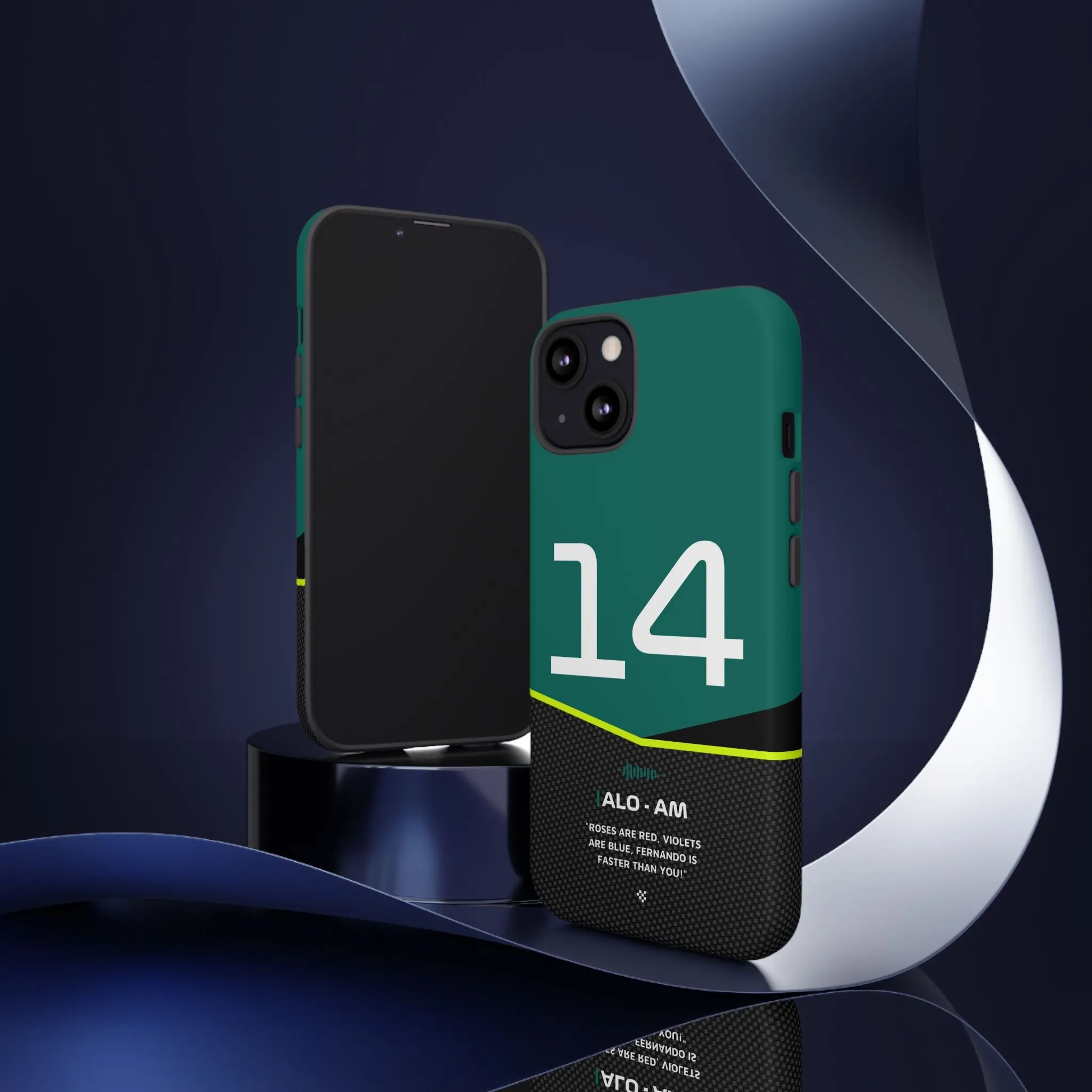 Fernando Alonso F1 Car Phone Case 2024