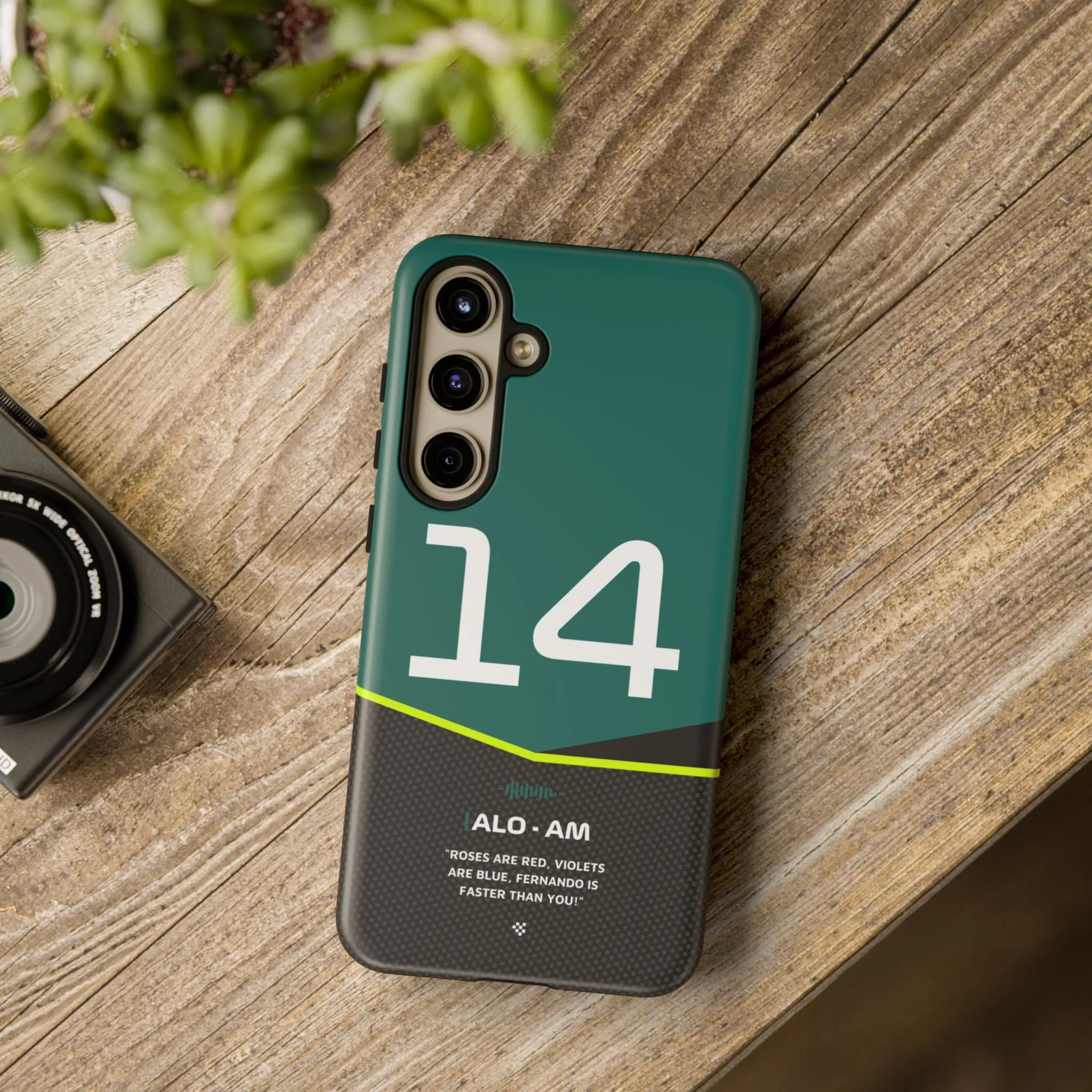 Fernando Alonso F1 Car Phone Case 2024