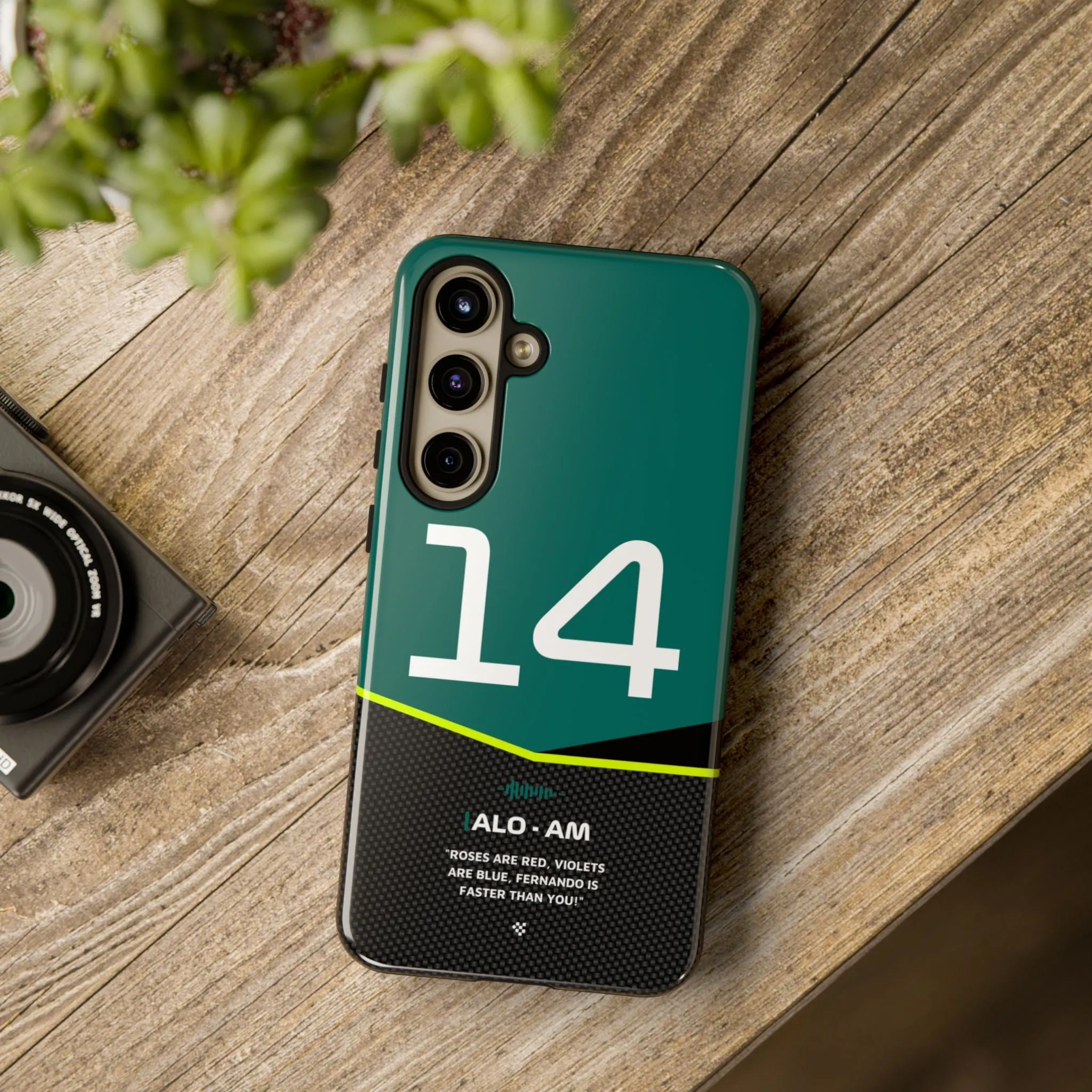 Fernando Alonso F1 Car Phone Case 2024