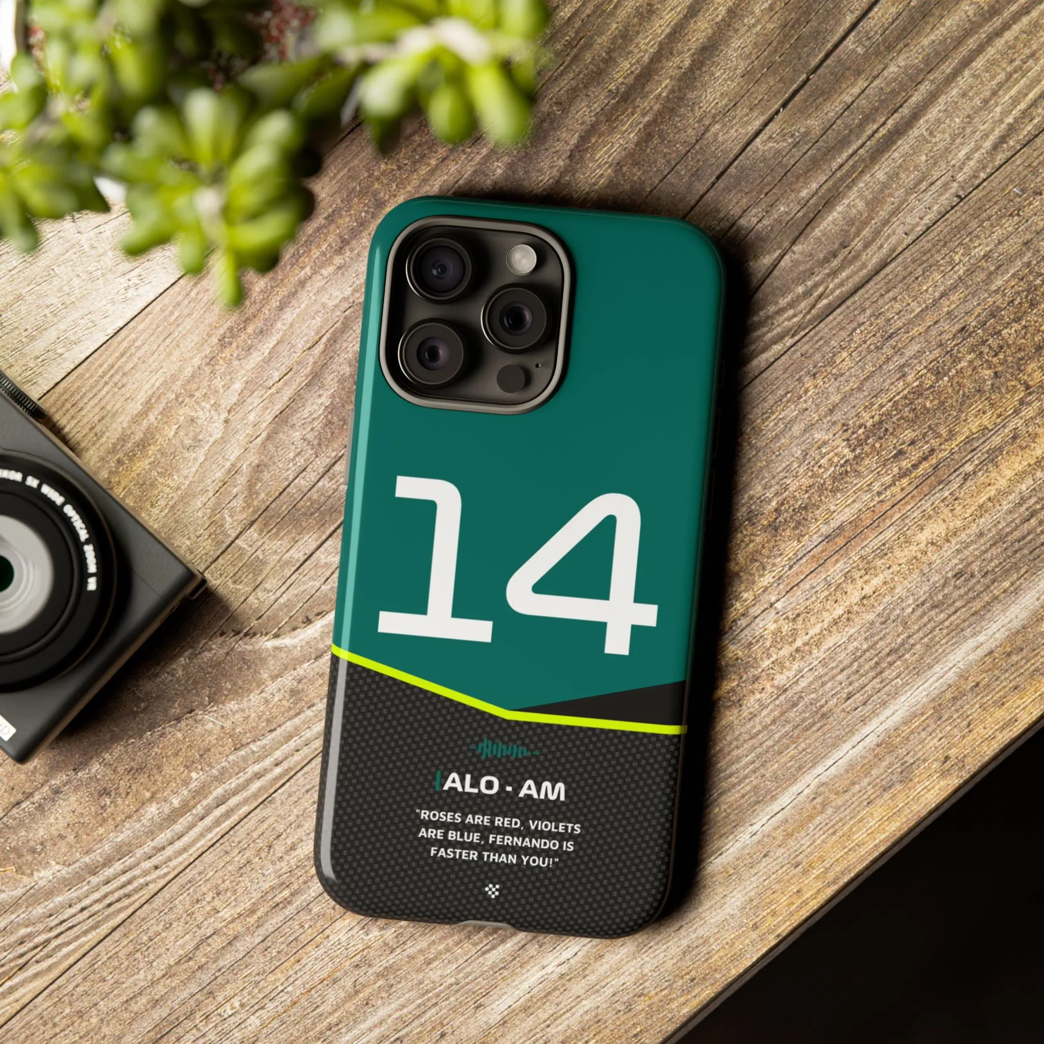 Fernando Alonso F1 Car Phone Case 2024