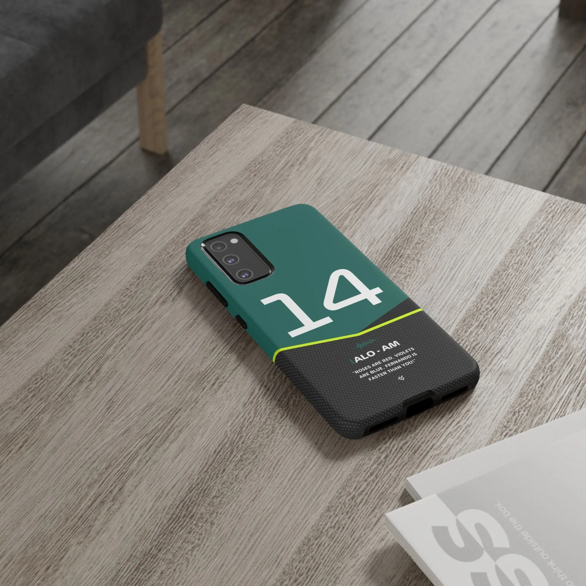 Fernando Alonso F1 Car Phone Case 2024