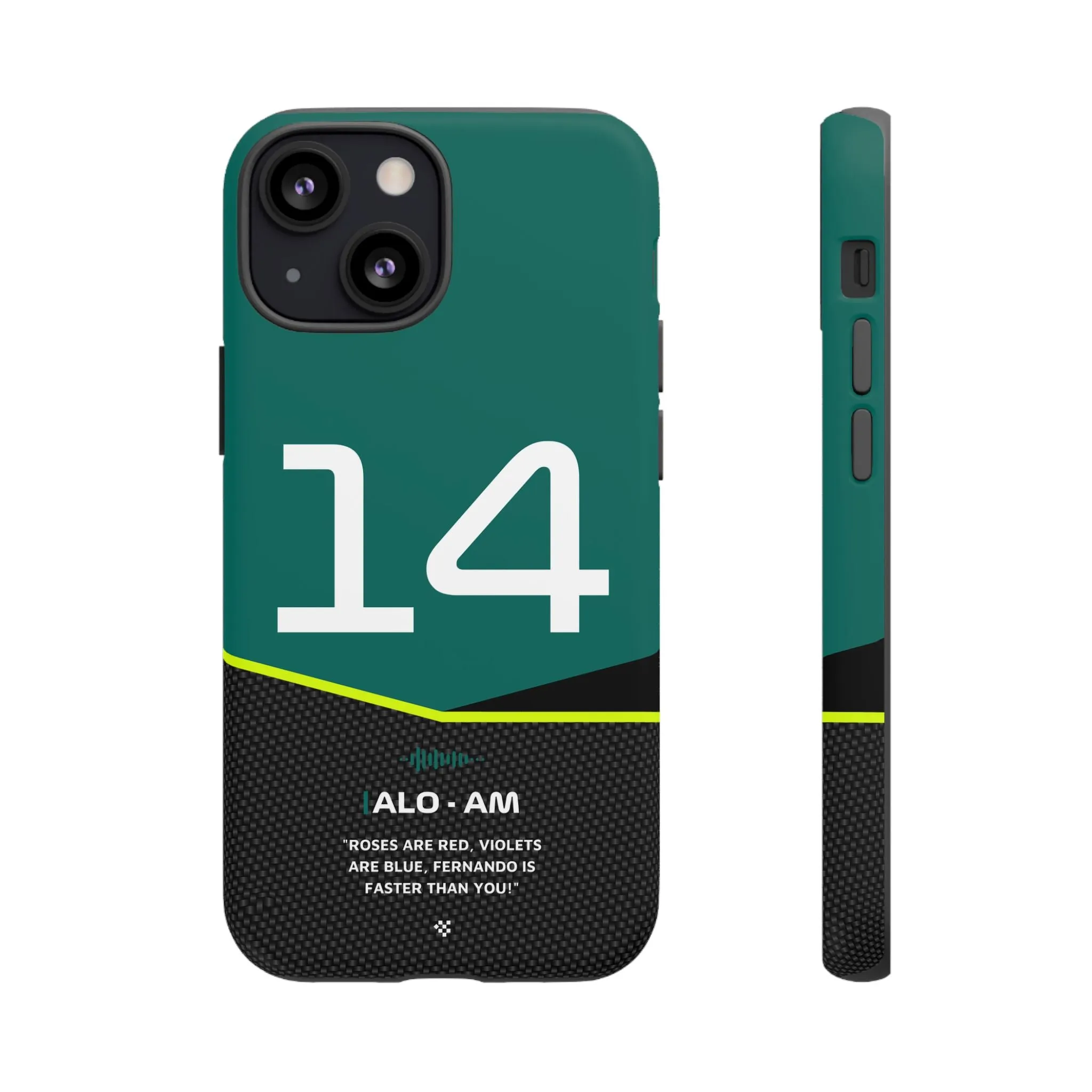 Fernando Alonso F1 Car Phone Case 2024