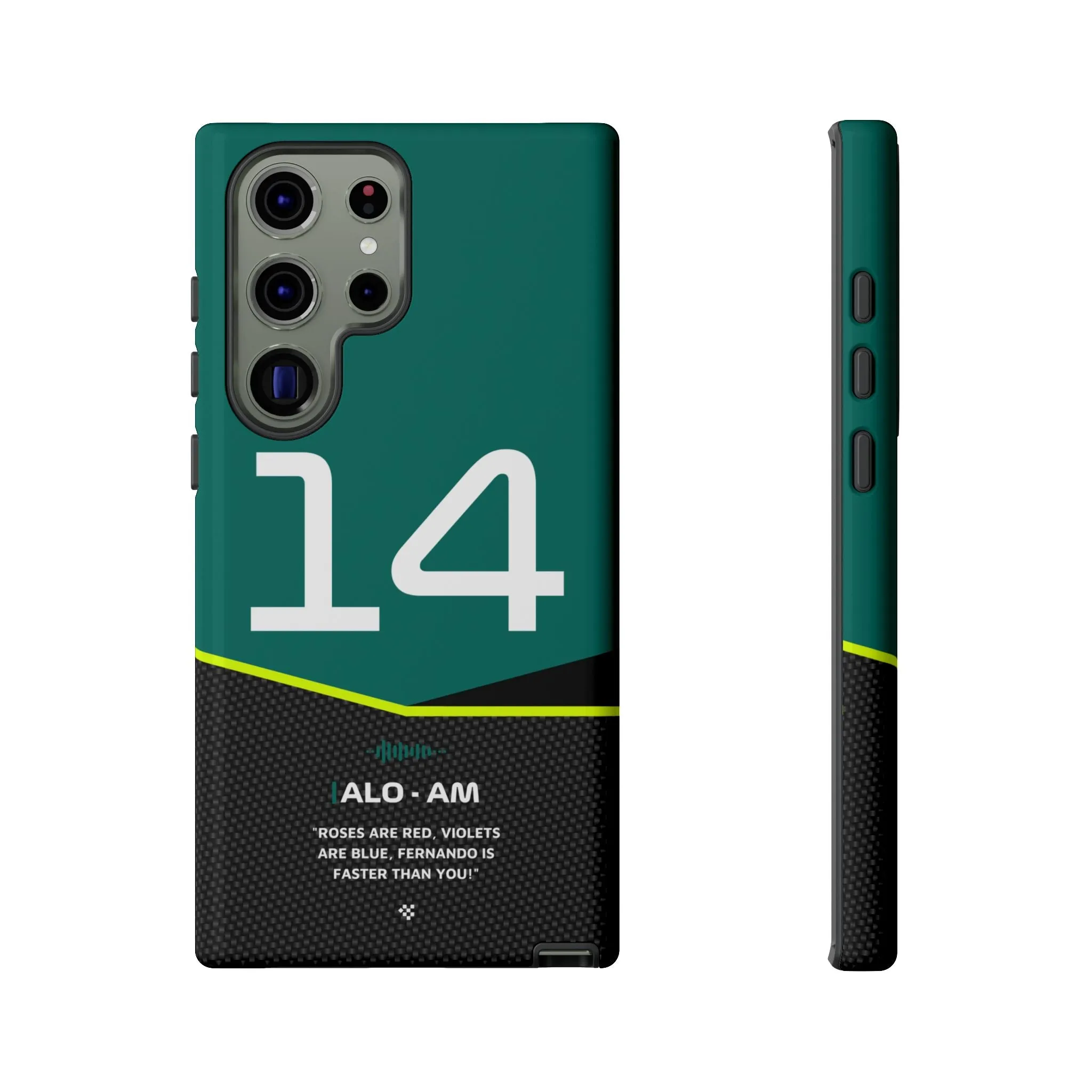 Fernando Alonso F1 Car Phone Case 2024