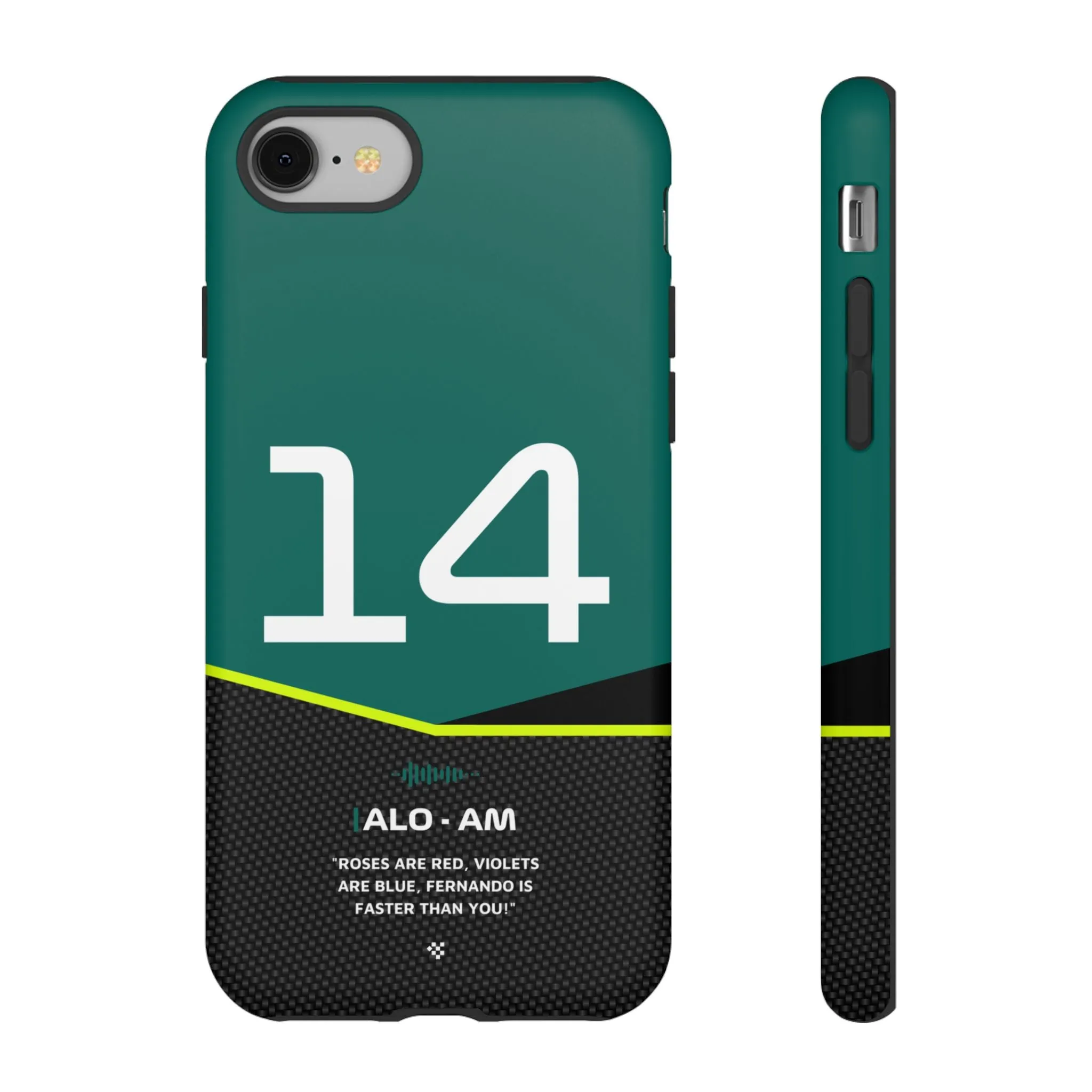 Fernando Alonso F1 Car Phone Case 2024