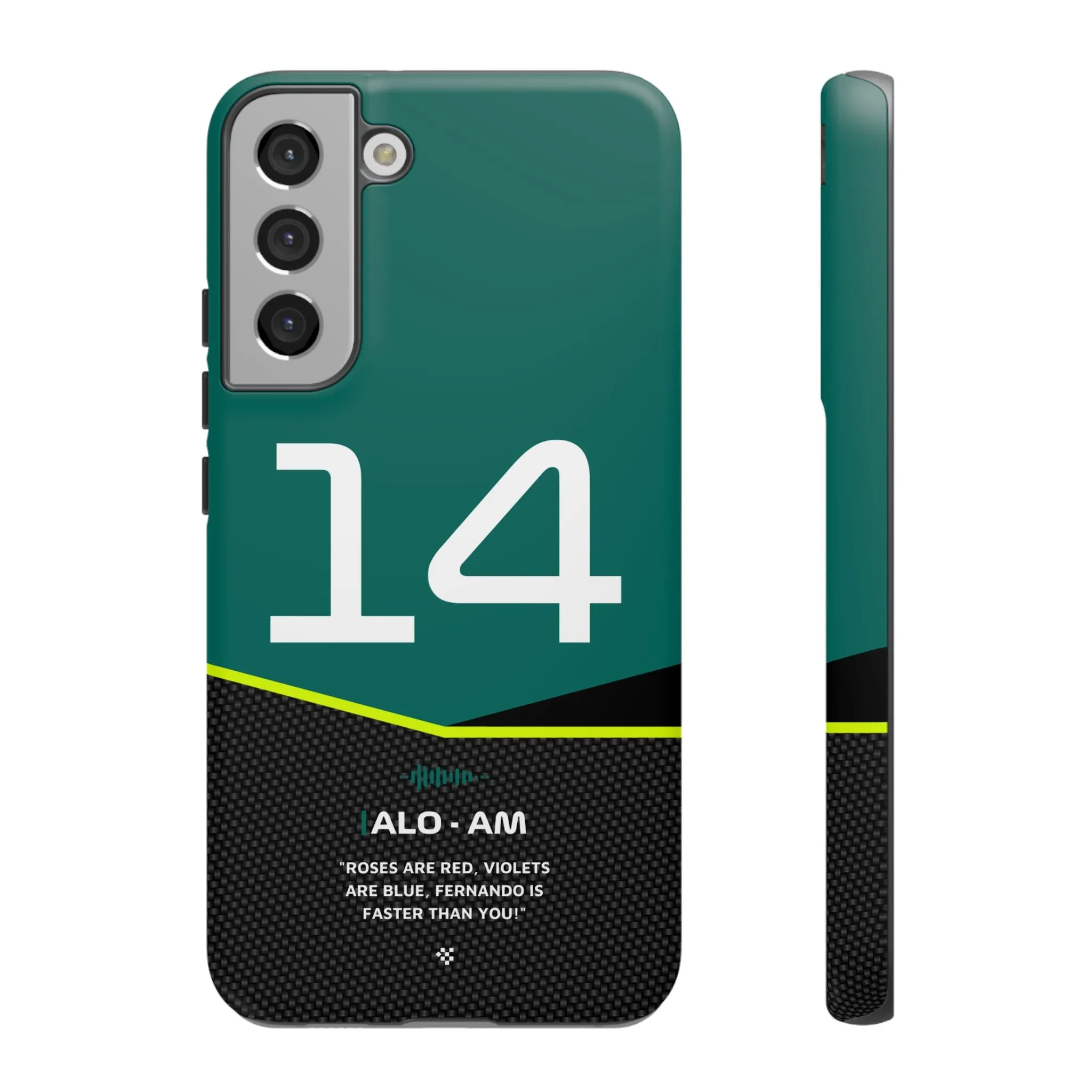 Fernando Alonso F1 Car Phone Case 2024