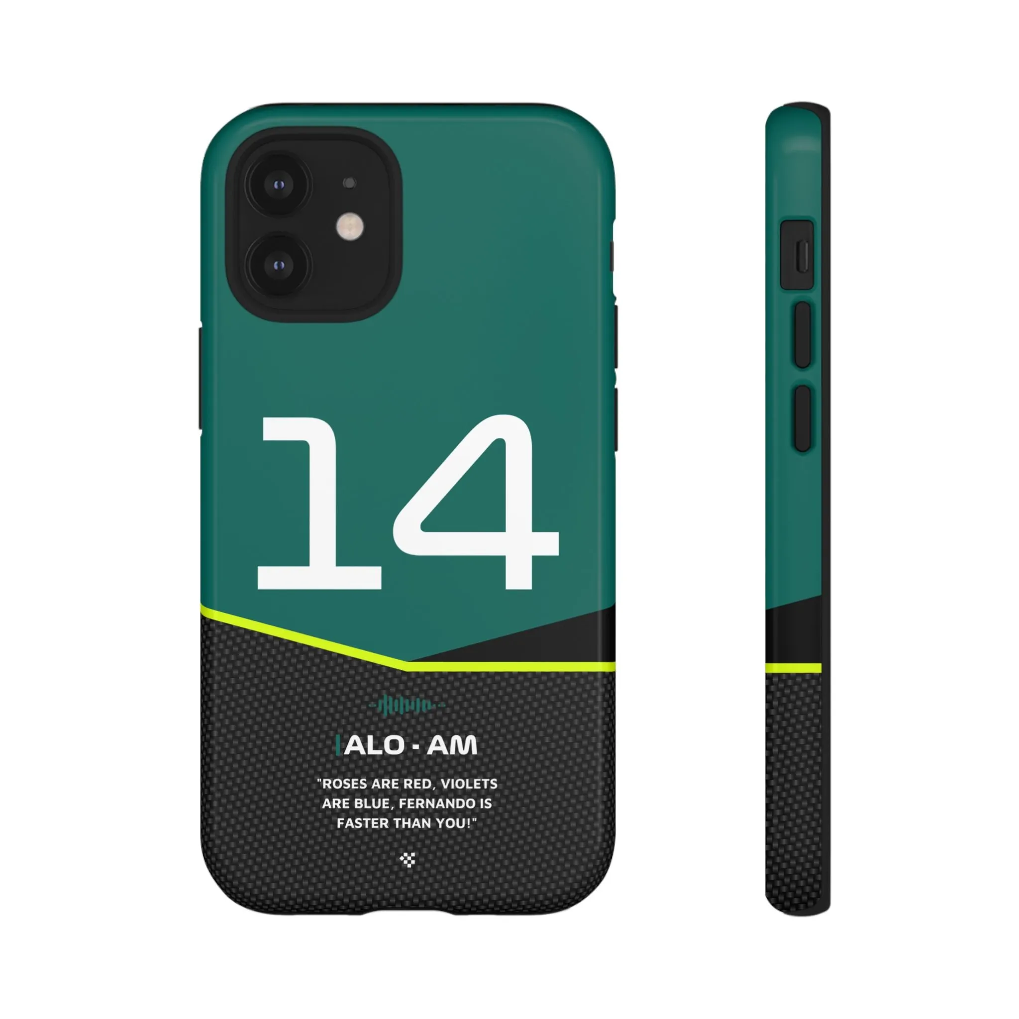Fernando Alonso F1 Car Phone Case 2024