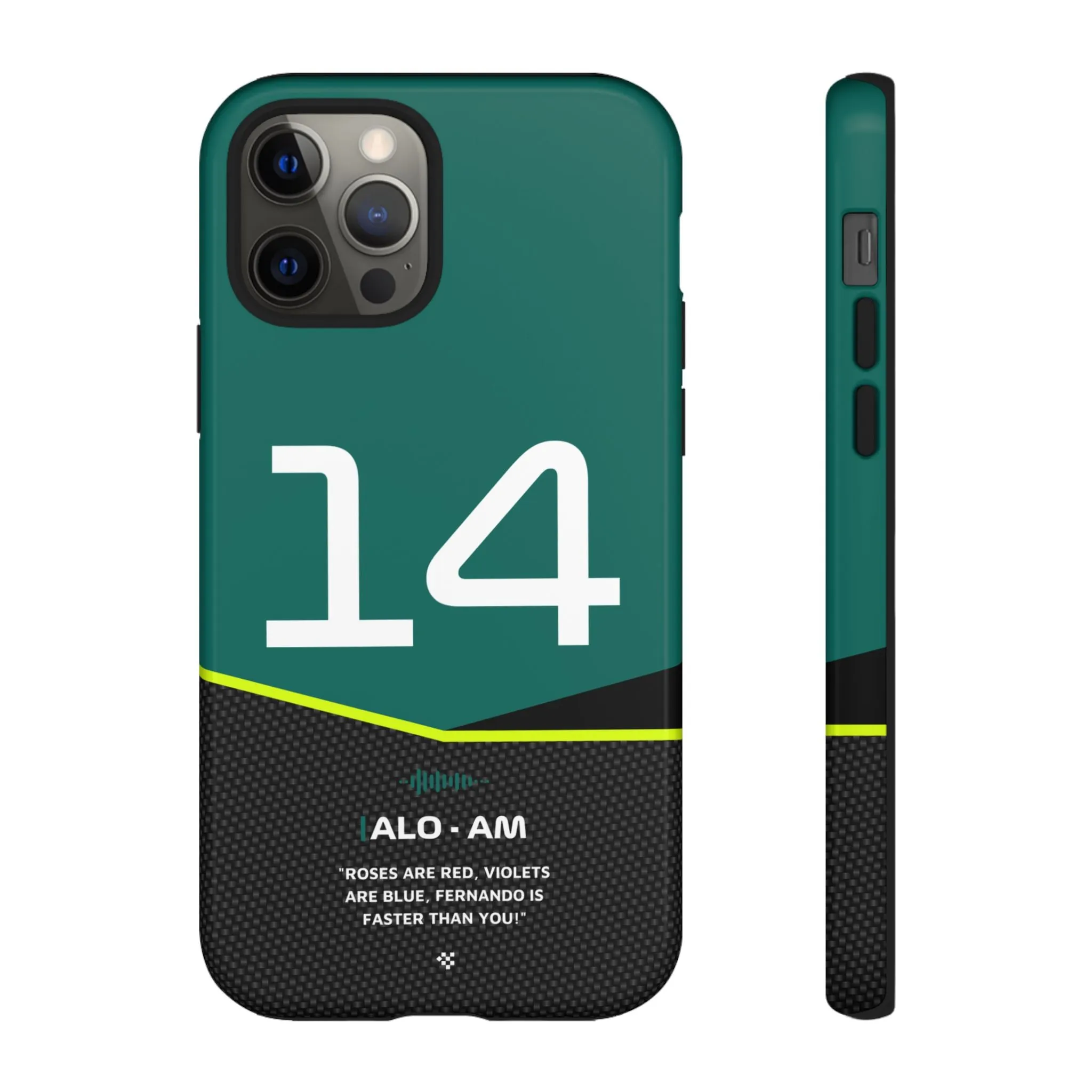 Fernando Alonso F1 Car Phone Case 2024