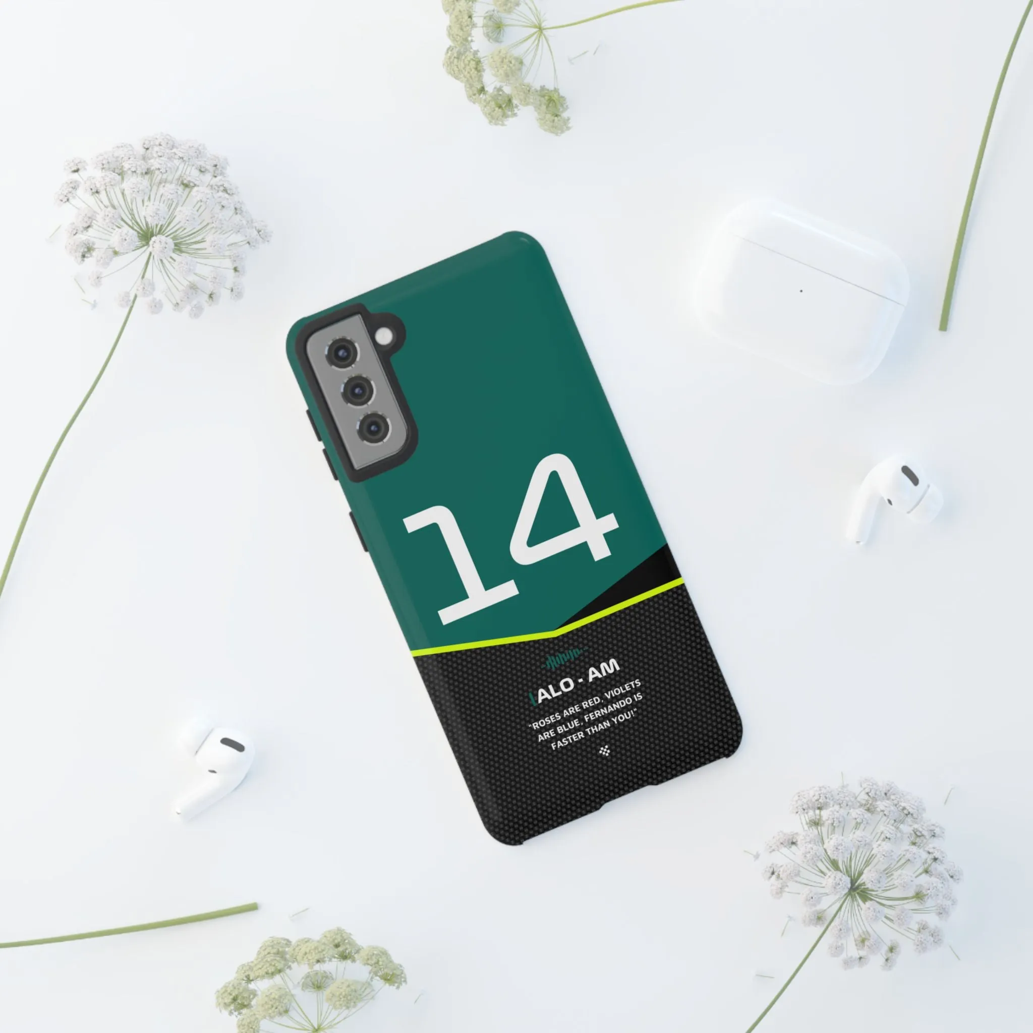 Fernando Alonso F1 Car Phone Case 2024