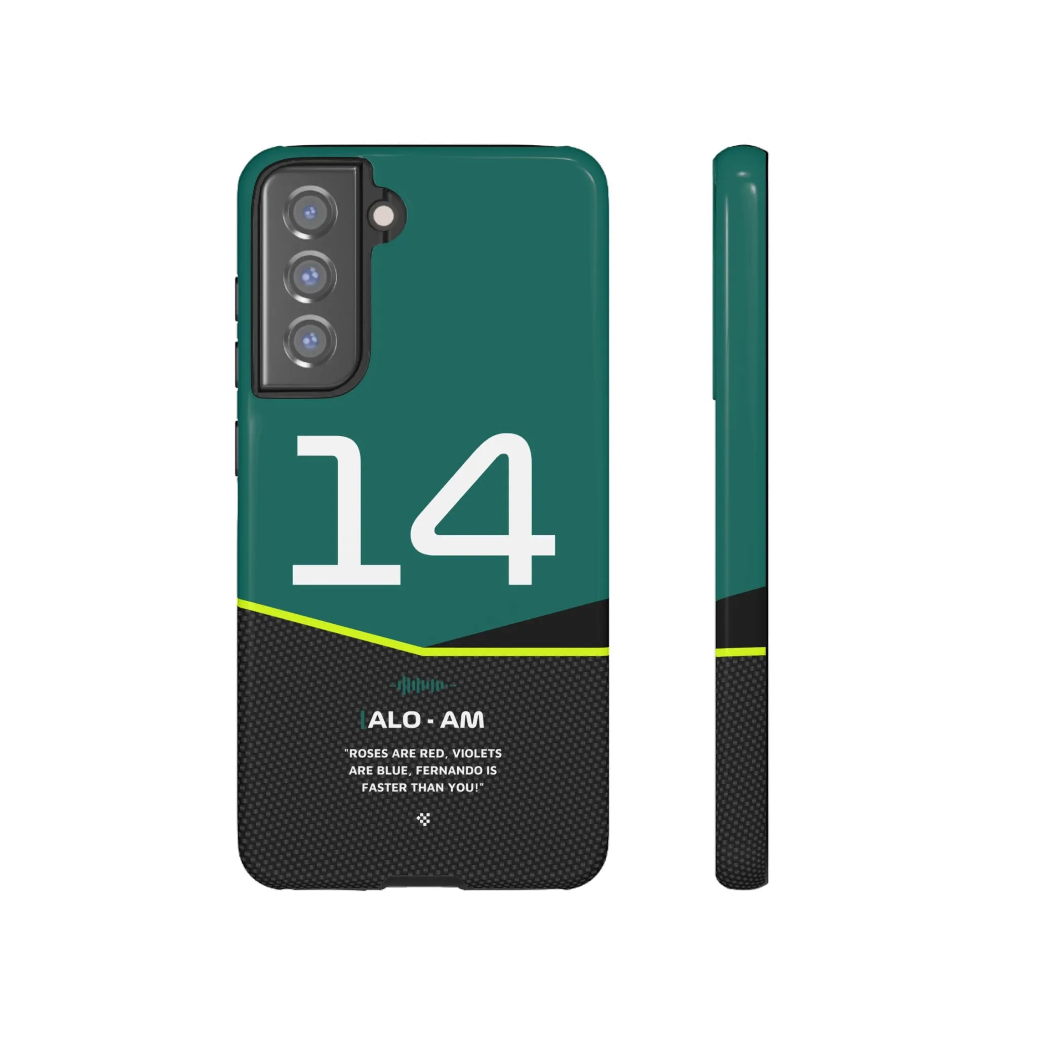 Fernando Alonso F1 Car Phone Case 2024