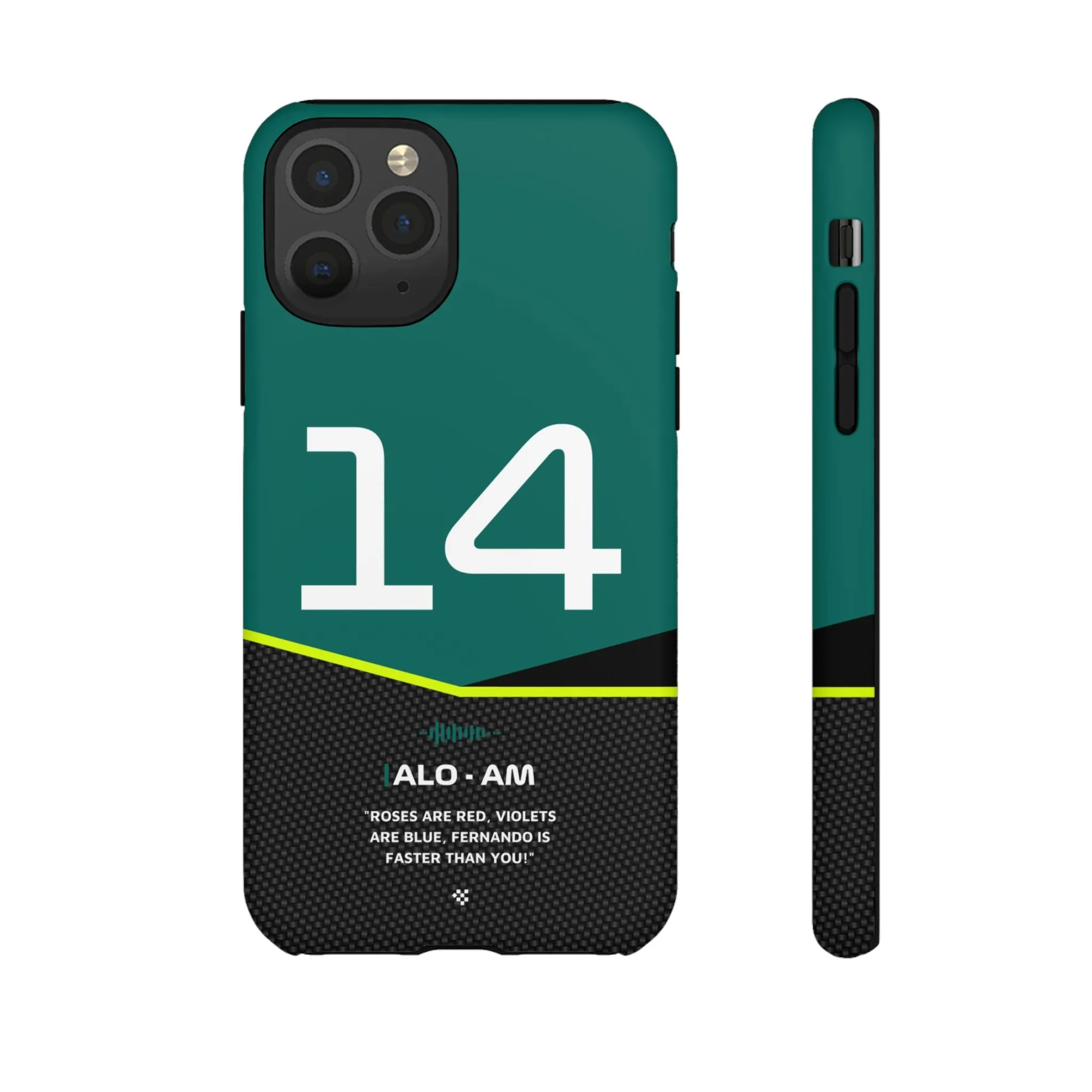 Fernando Alonso F1 Car Phone Case 2024