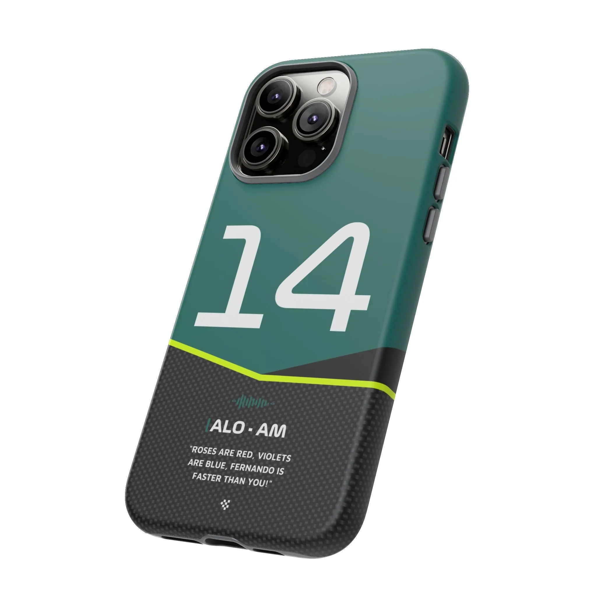 Fernando Alonso F1 Car Phone Case 2024