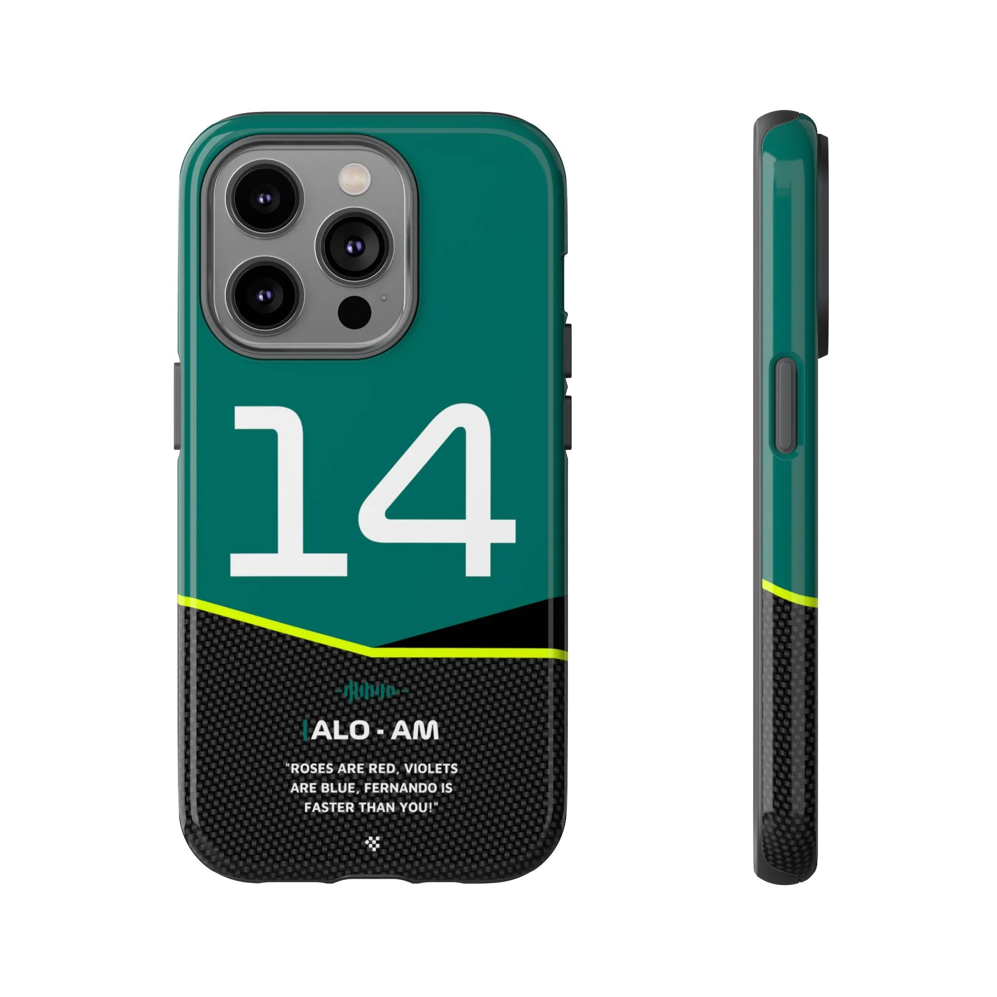 Fernando Alonso F1 Car Phone Case 2024
