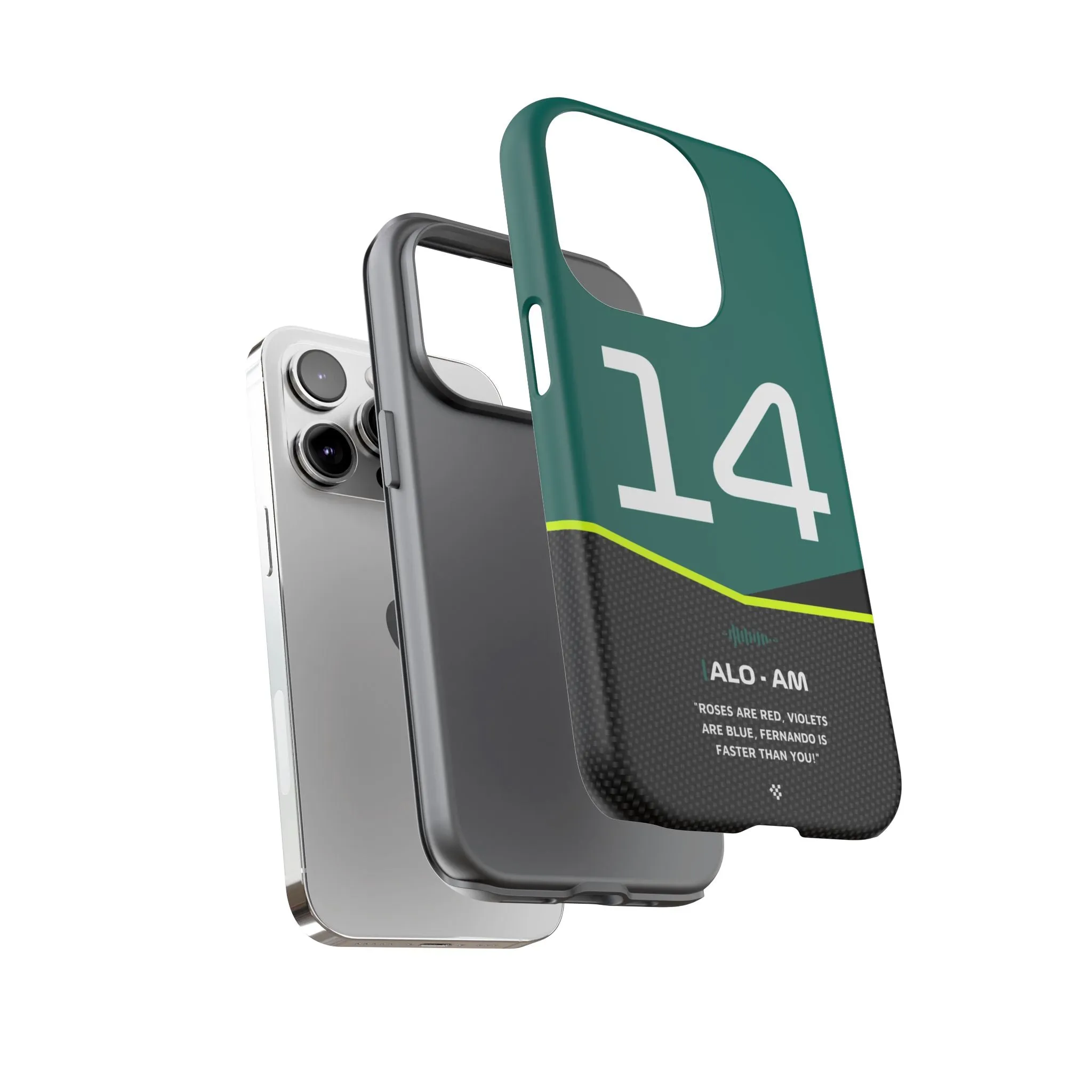 Fernando Alonso F1 Car Phone Case 2024