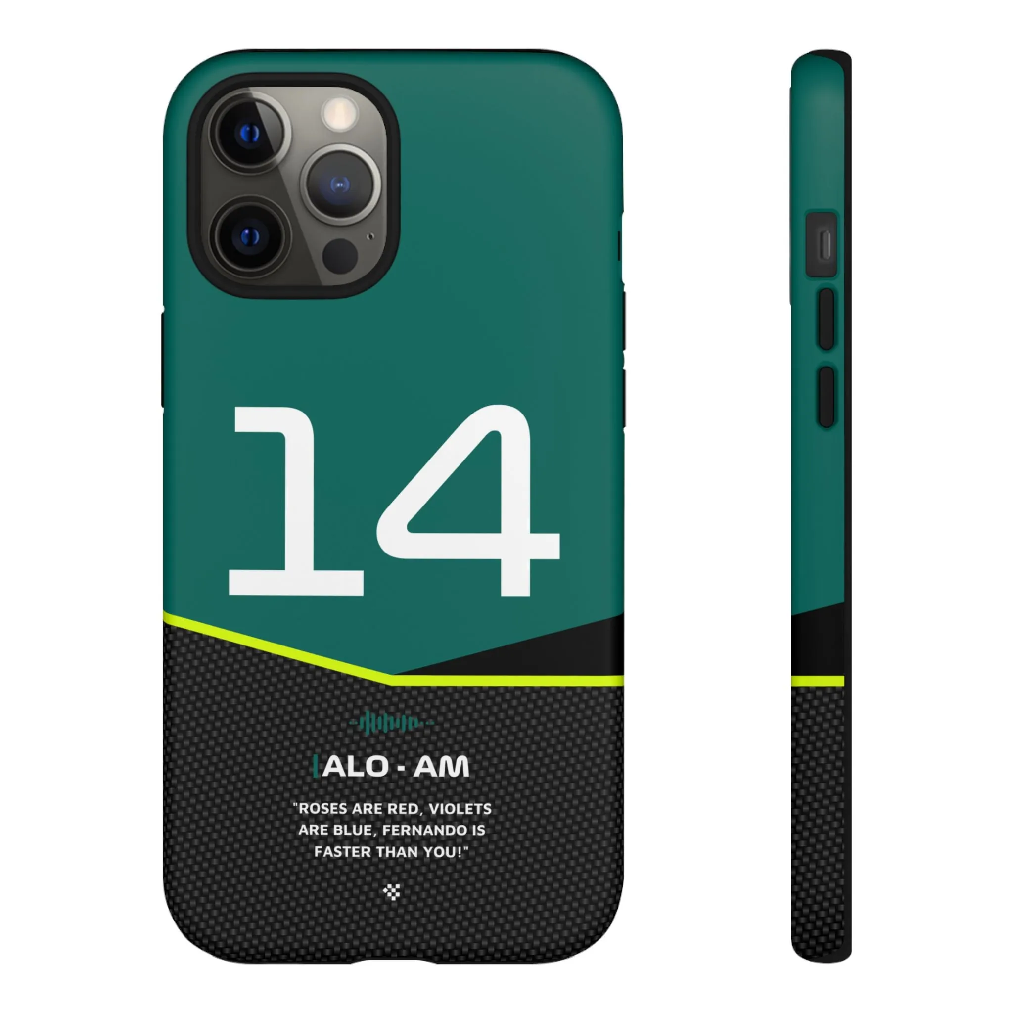 Fernando Alonso F1 Car Phone Case 2024