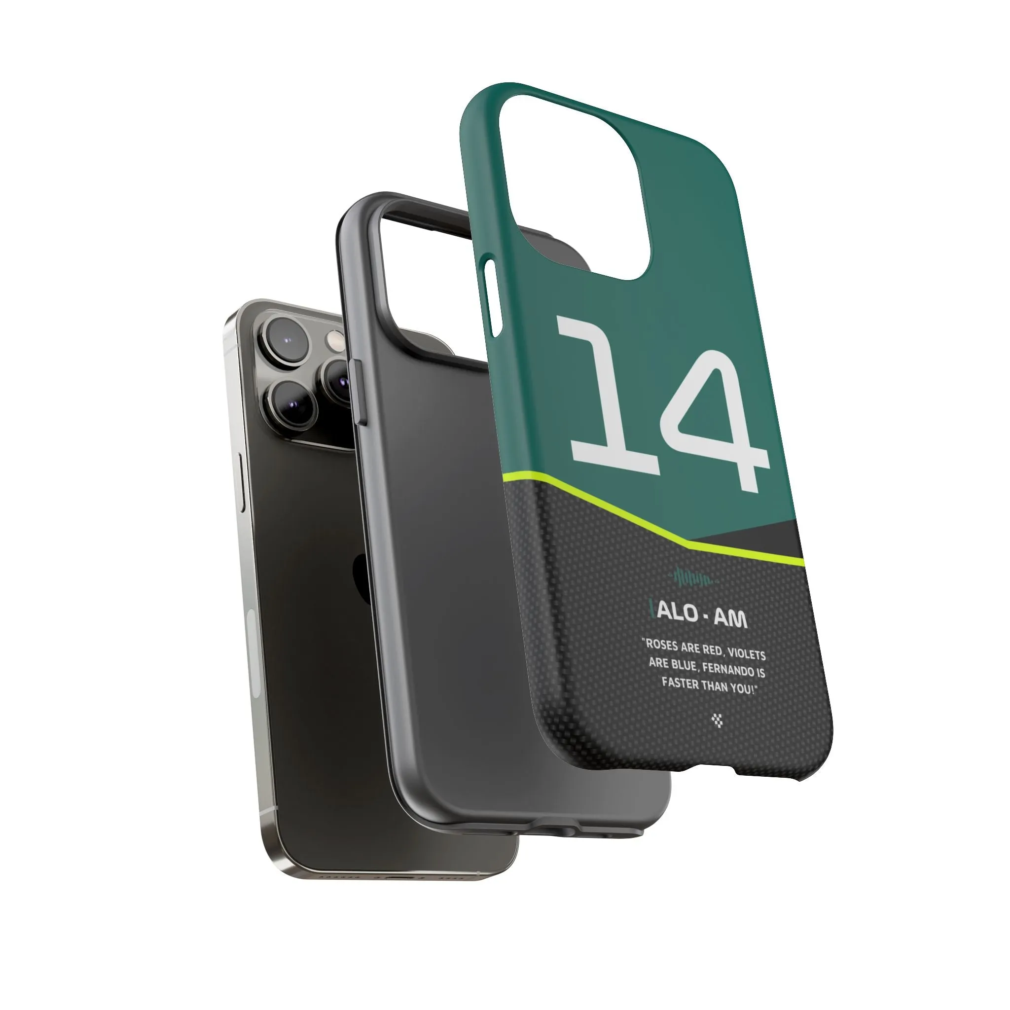 Fernando Alonso F1 Car Phone Case 2024