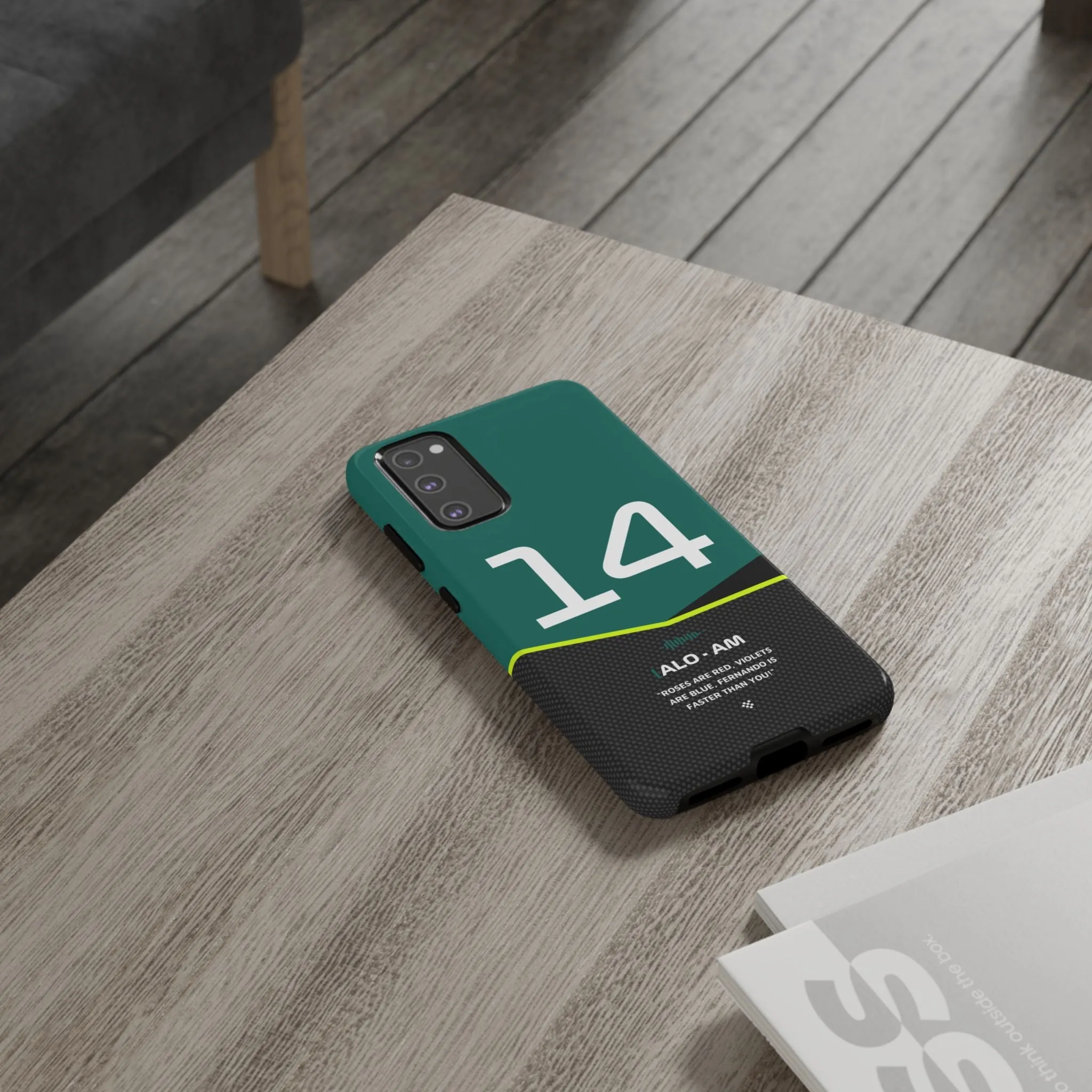 Fernando Alonso F1 Car Phone Case 2024